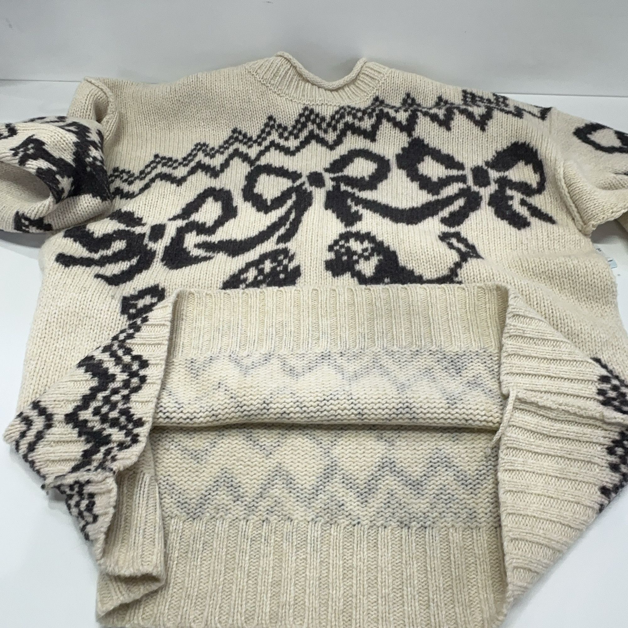 Acne Studios Acne Studios Fair Isle Poodle Knit Sweater M Size US M / EU 48-50 / 2 - 7 Thumbnail