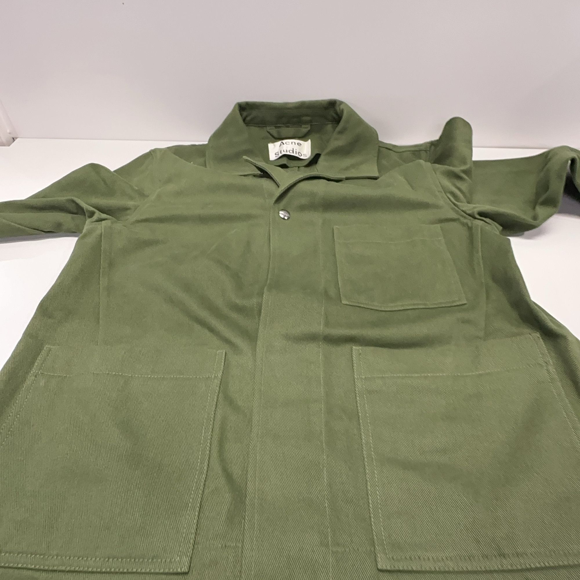 Acne Studios Acne Studios Cotton Twill Chore Jacket 48 Size US M / EU 48-50 / 2 - 8 Thumbnail
