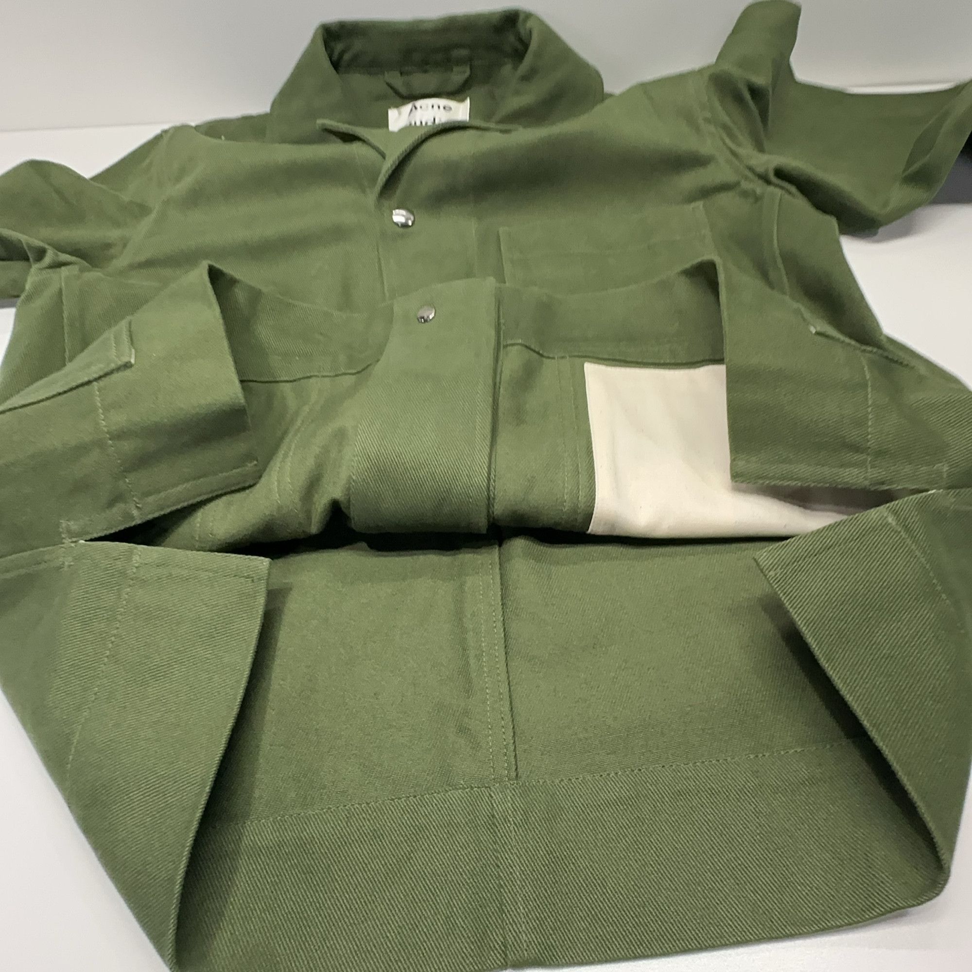 Acne Studios Acne Studios Cotton Twill Chore Jacket 48 Size US M / EU 48-50 / 2 - 9 Thumbnail