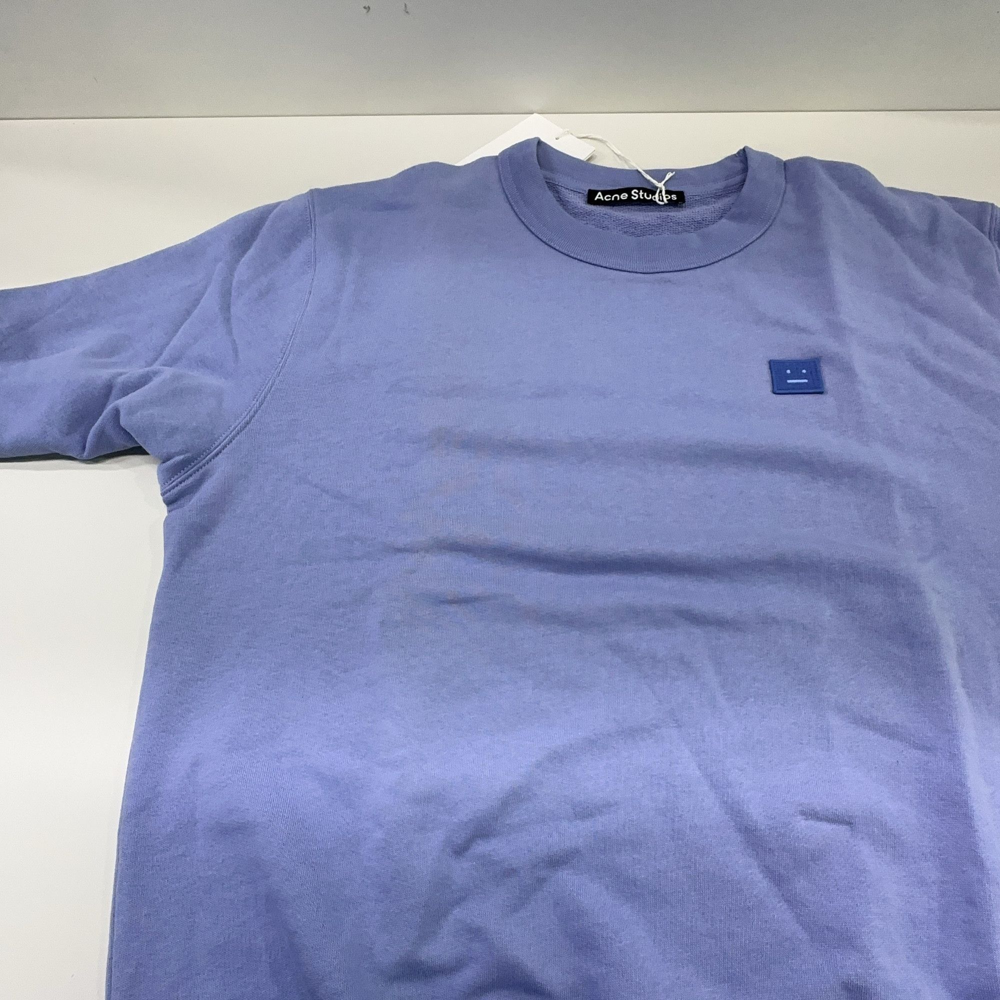 Acne Studios Acne Studios Face Logo Crewneck Sweatshirt Size M Size US M / EU 48-50 / 2 - 6 Thumbnail