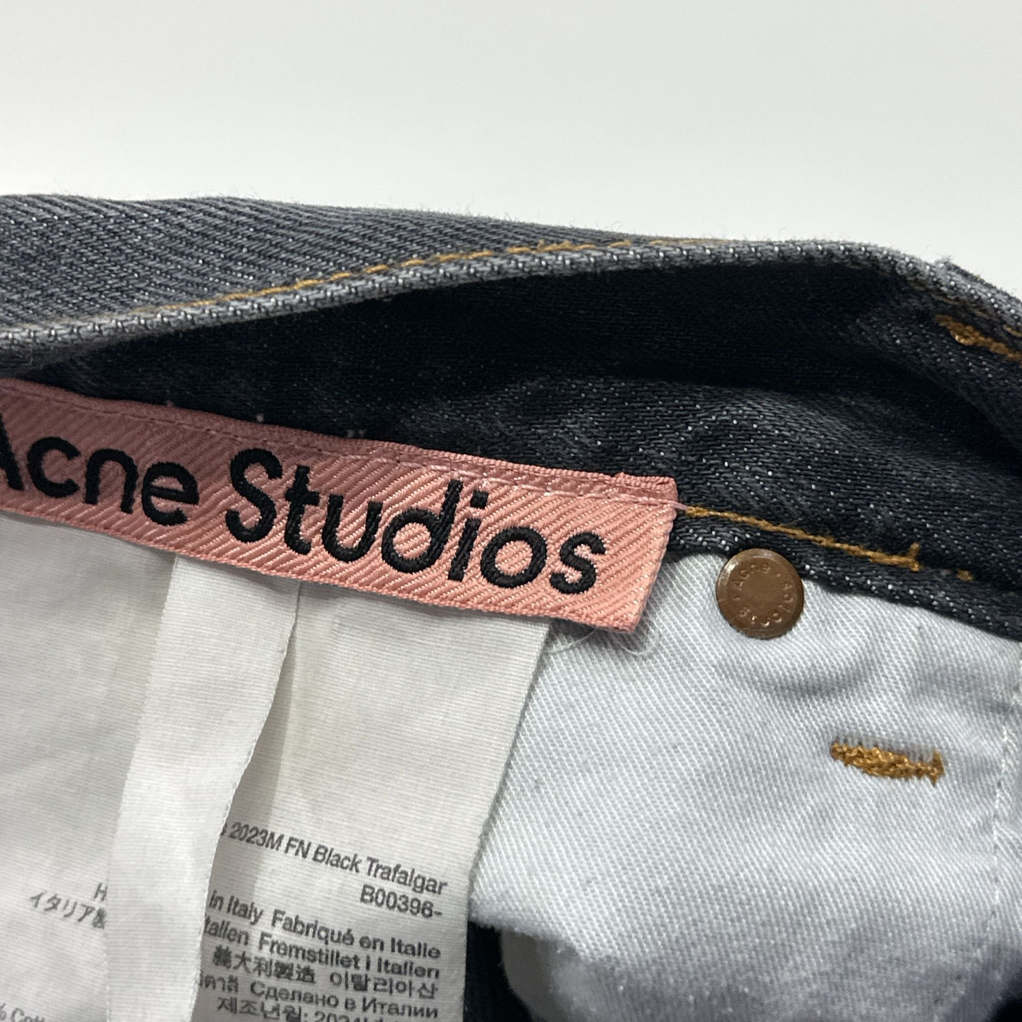 Acne Studios Acne Studios Washed Super Baggy Jeans 50 Size US 34 / EU 50 - 5 Thumbnail