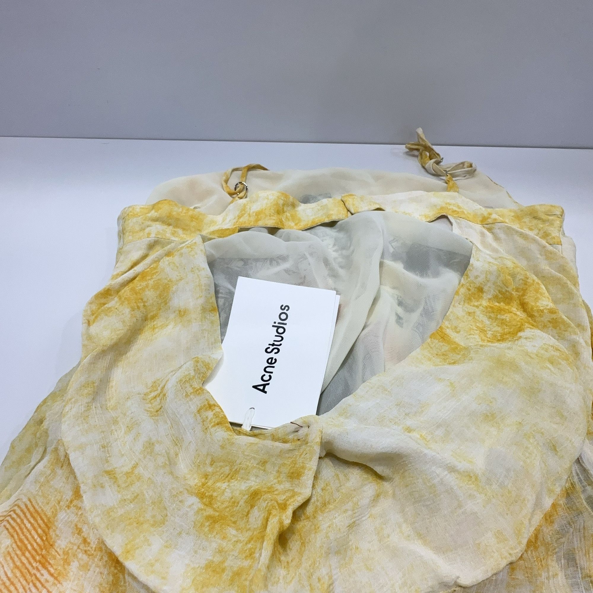Acne Studios Acne Studios Floral Cutout Asymmetric Dress 40 Size M / US 6-8 / IT 42-44 - 7 Thumbnail
