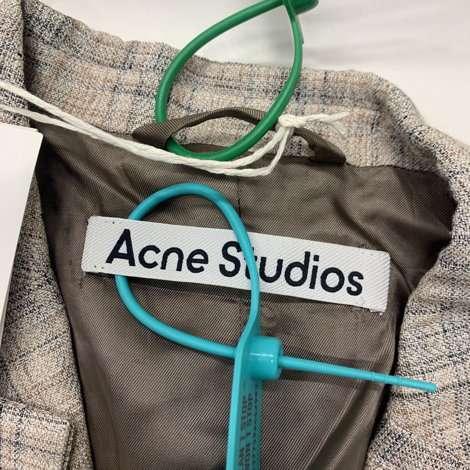 Acne Studios Acne Studios Checked Single-Breasted Blazer 32 Size XXS / US 00 / IT 34 - 5 Thumbnail