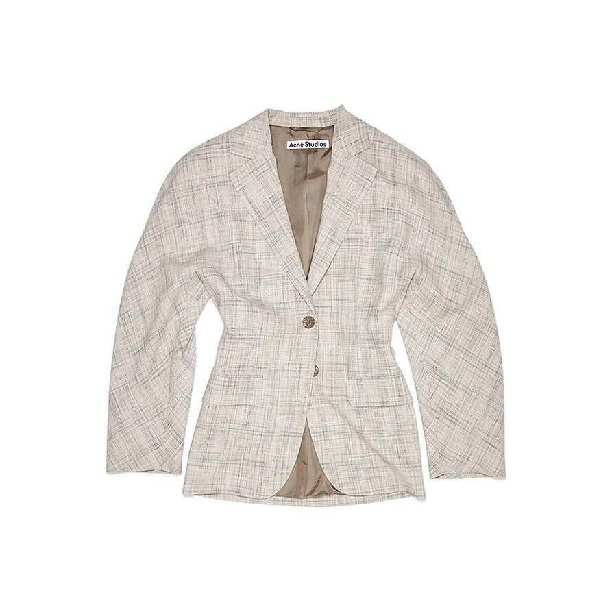 Acne Studios Acne Studios Checked Single-Breasted Blazer 32 Size XXS / US 00 / IT 34 - 2 Thumbnail