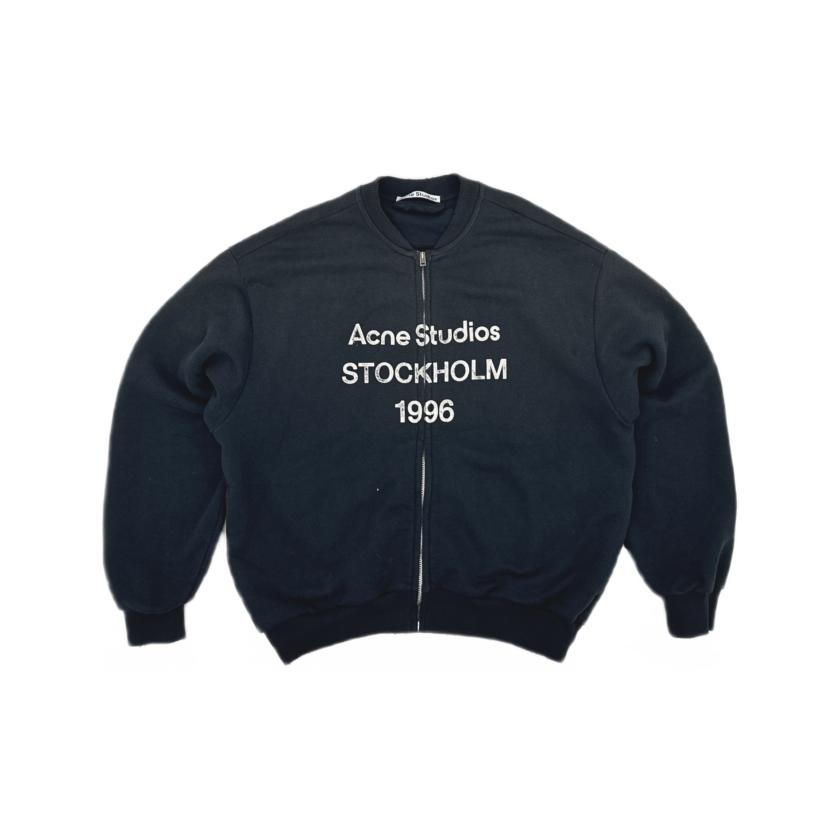 Acne Studios Acne Studios 1996 Stockholm Zip Sweatshirt S Size US S / EU 44-46 / 1 - 2 Thumbnail