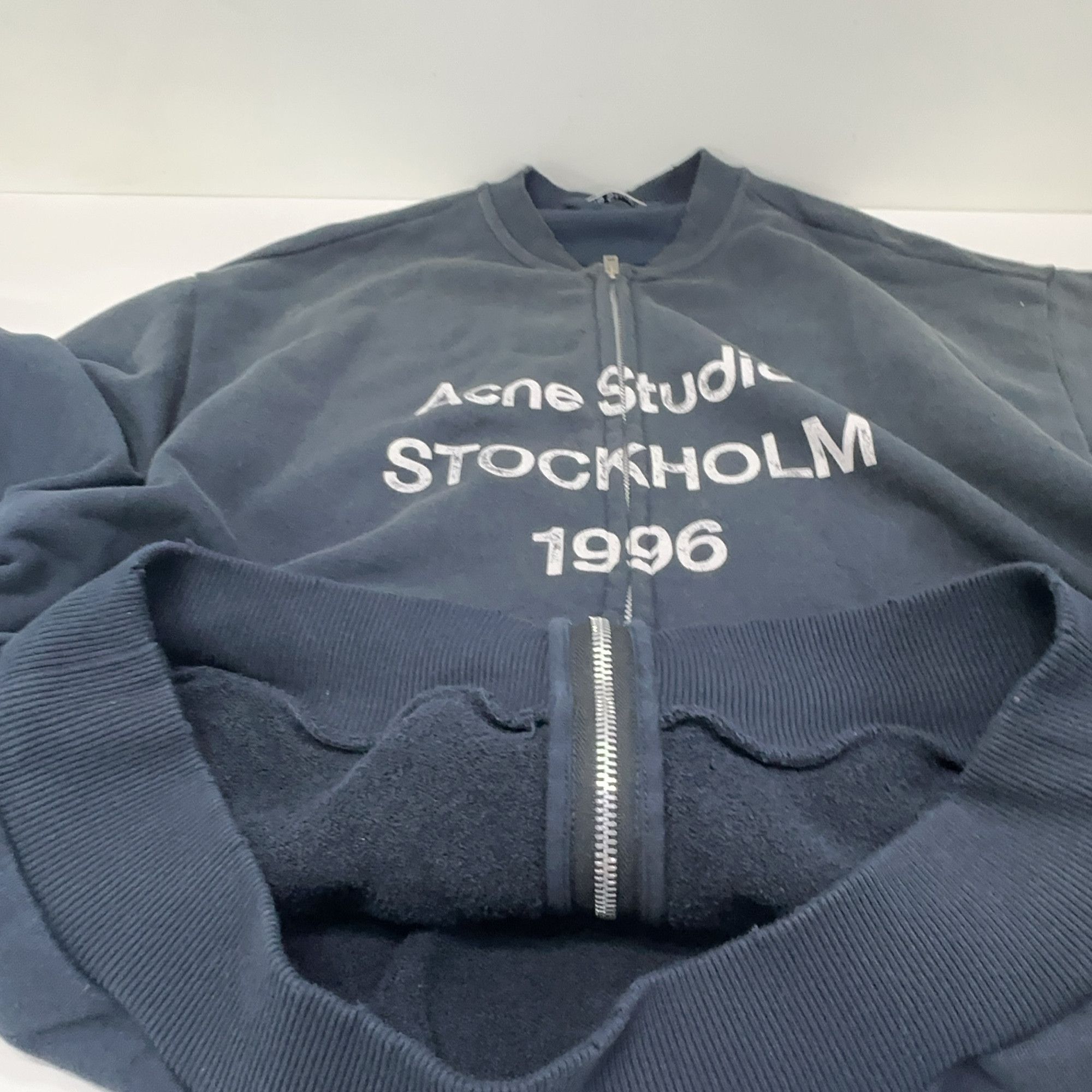 Acne Studios Acne Studios 1996 Stockholm Zip Sweatshirt S Size US S / EU 44-46 / 1 - 8 Thumbnail