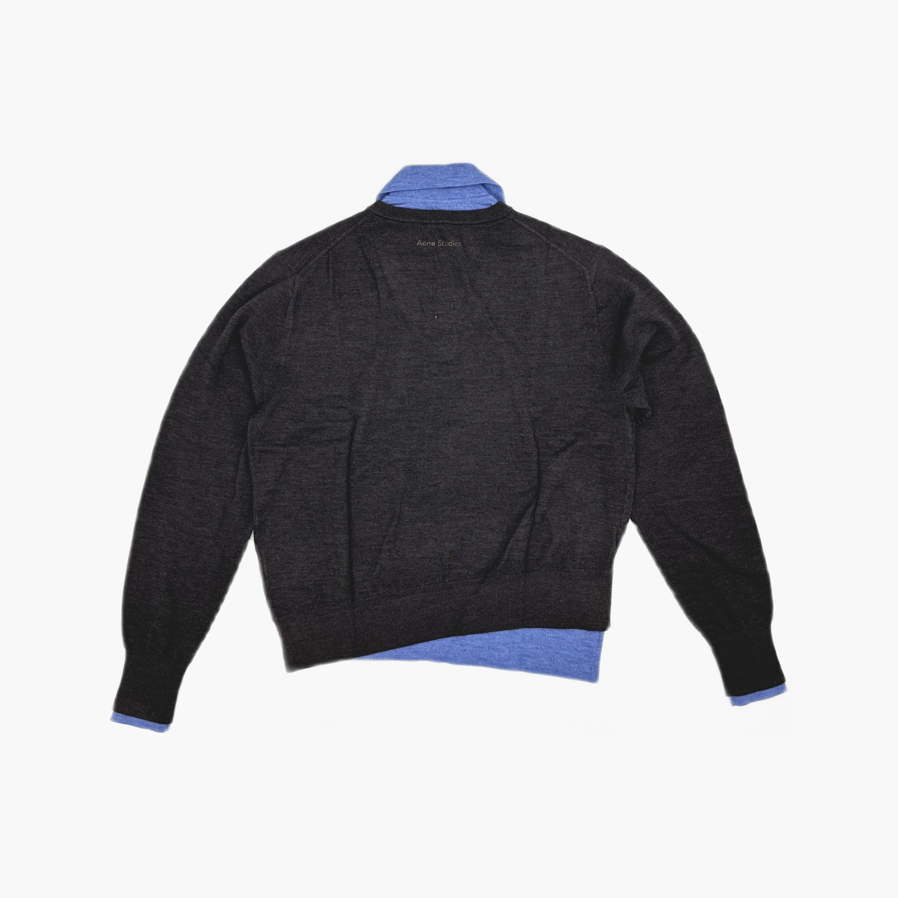Acne Studios Acne Studios Layered Wool Polo Sweater XXS Size XXS / US 00 / IT 34 - 3 Thumbnail