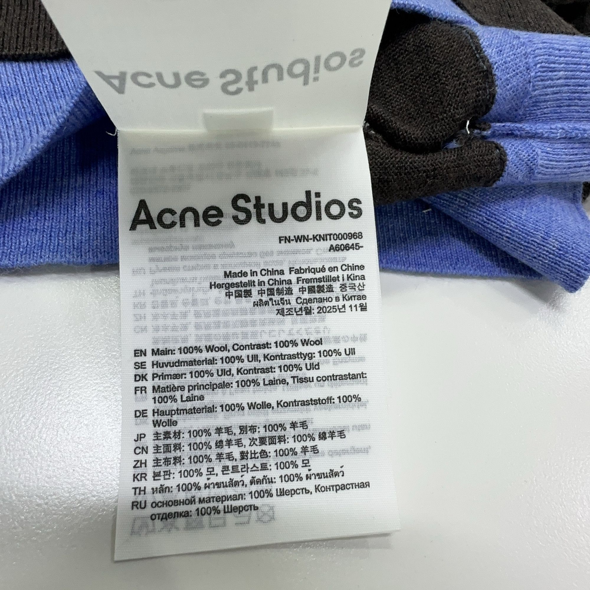 Acne Studios Acne Studios Layered Wool Polo Sweater XXS Size XXS / US 00 / IT 34 - 5 Thumbnail