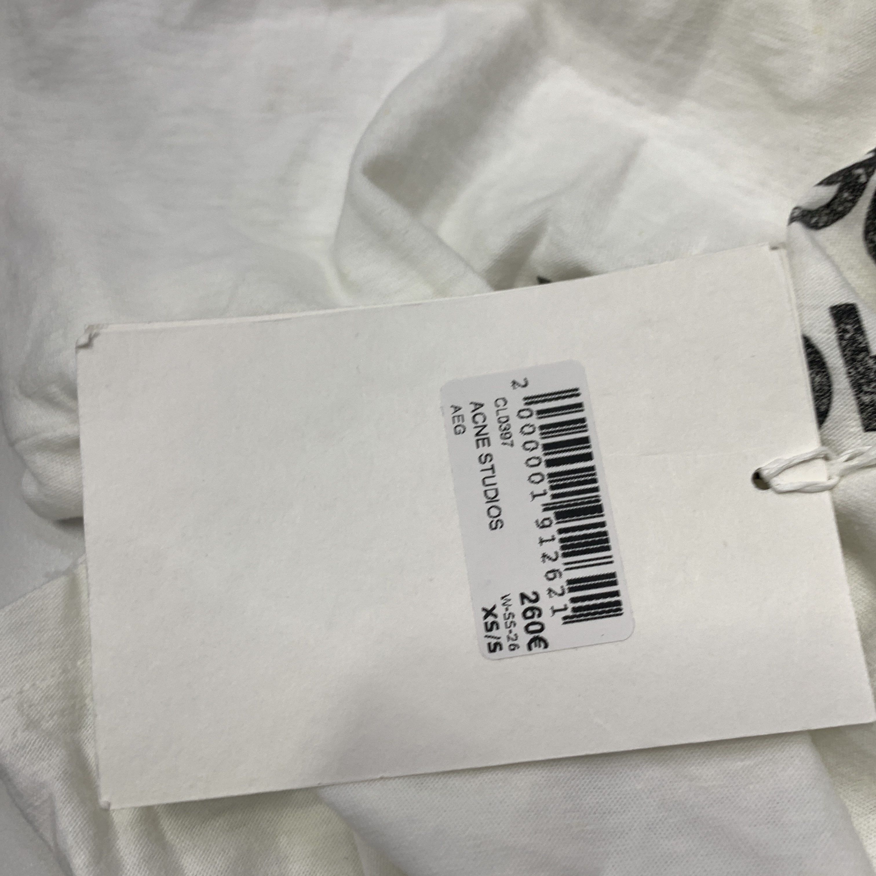 Acne Studios Acne Studios Stockholm 1996 Logo T-Shirt XS Size US XS / EU 42 / 0 - 5 Thumbnail