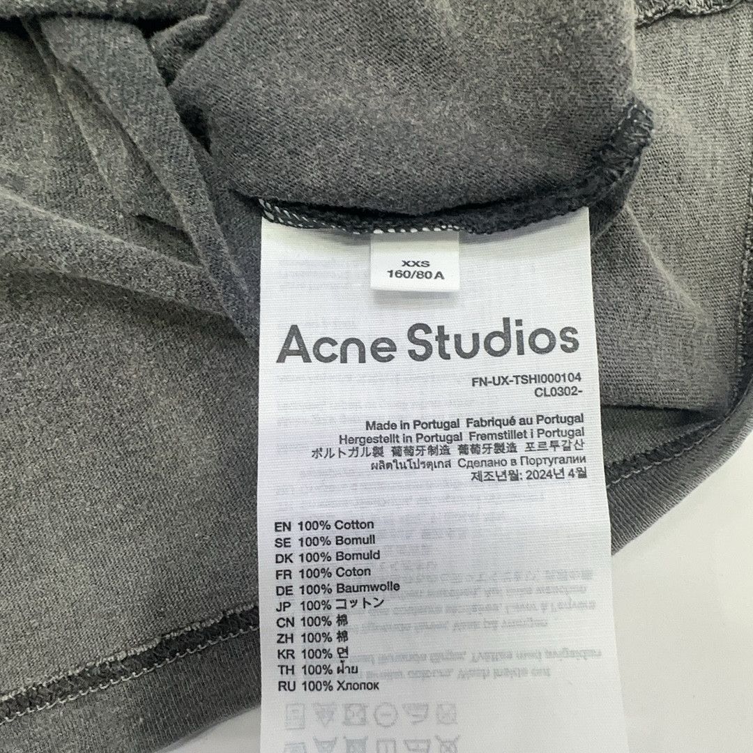 Acne Studios Acne Studios Faded Logo T-Shirt XXS Size US XXS / EU 40 - 6 Thumbnail