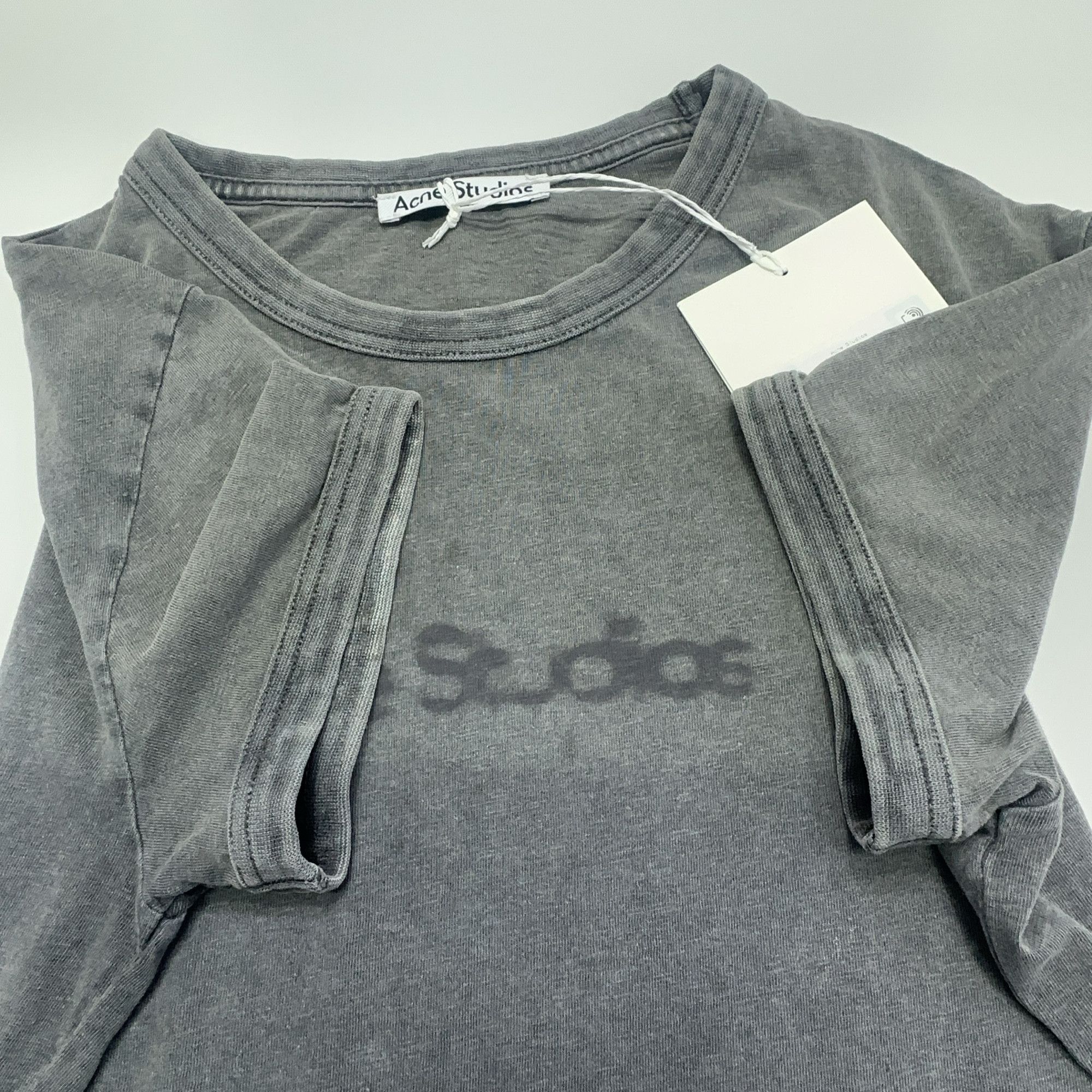 Acne Studios Acne Studios Faded Logo T-Shirt XXS Size US XXS / EU 40 - 8 Thumbnail