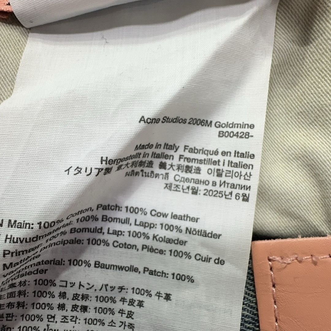 Acne Studios Acne Studios Goldmine Washed Denim Size 30/30 Size US 30 / EU 46 - 5 Thumbnail