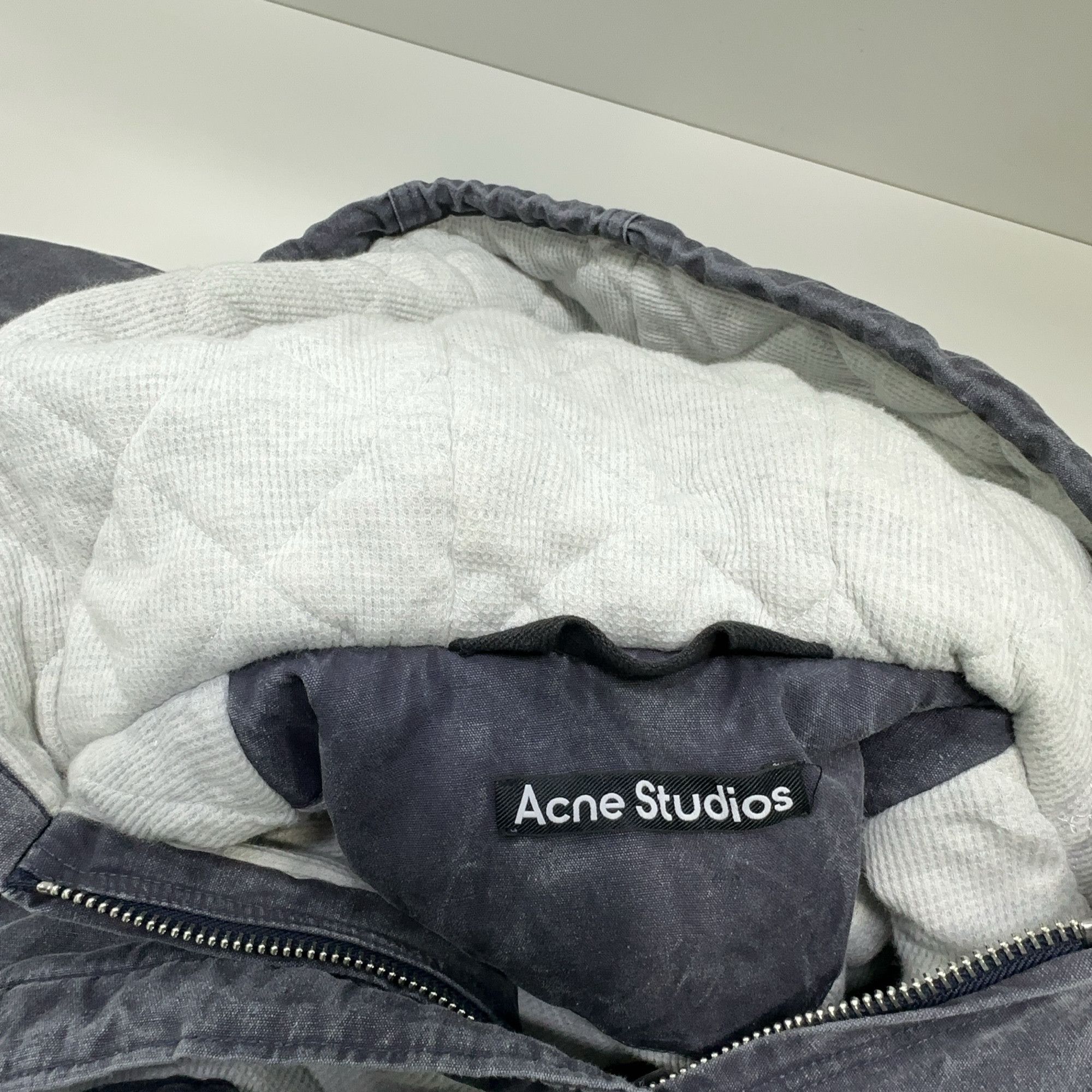 Acne Studios Acne Studios Washed Face Patch Hooded Jacket XS Size US XS / EU 42 / 0 - 7 Thumbnail