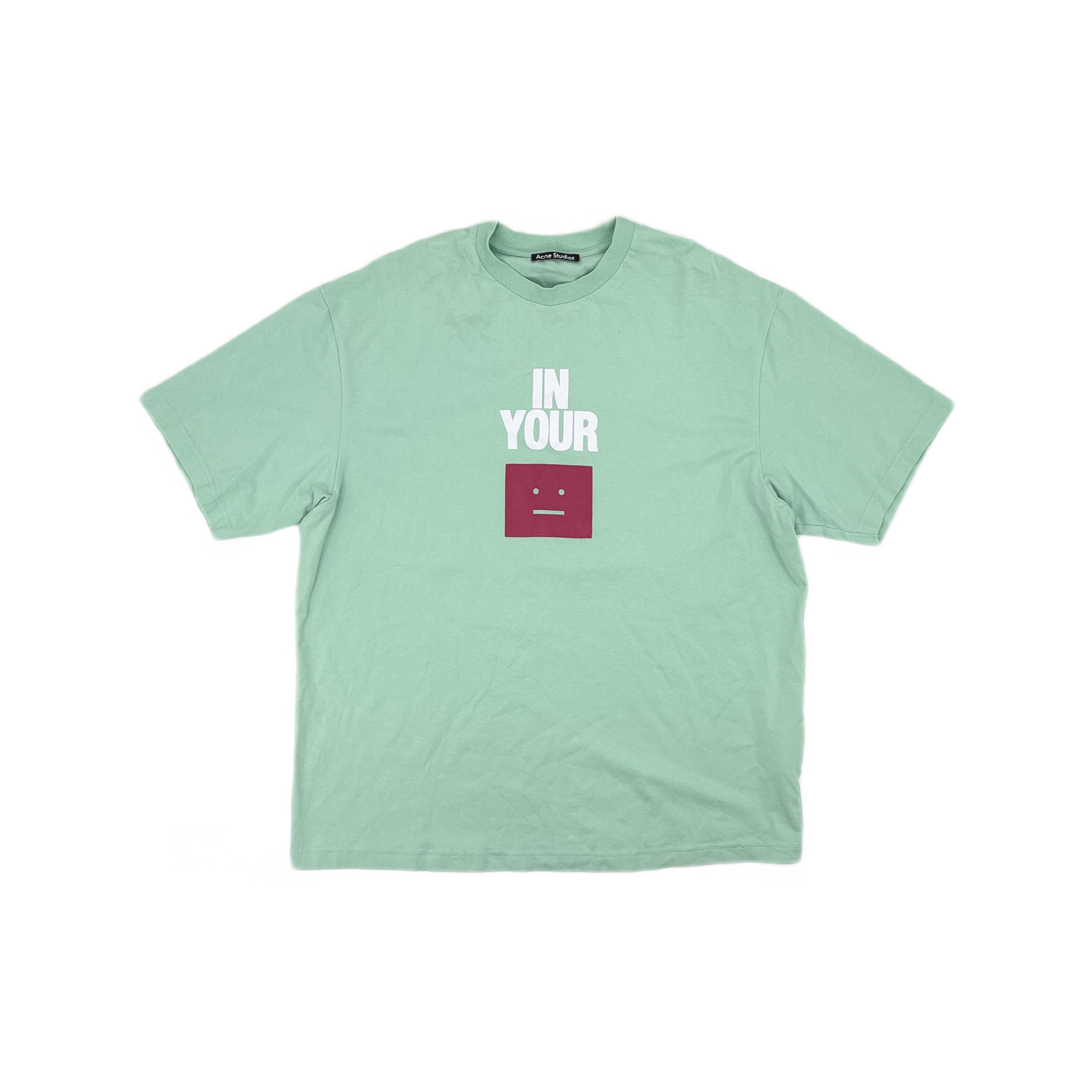 Acne Studios Acne Studios Face Print Cotton T-Shirt L Size US L / EU 52-54 / 3 - 2 Thumbnail