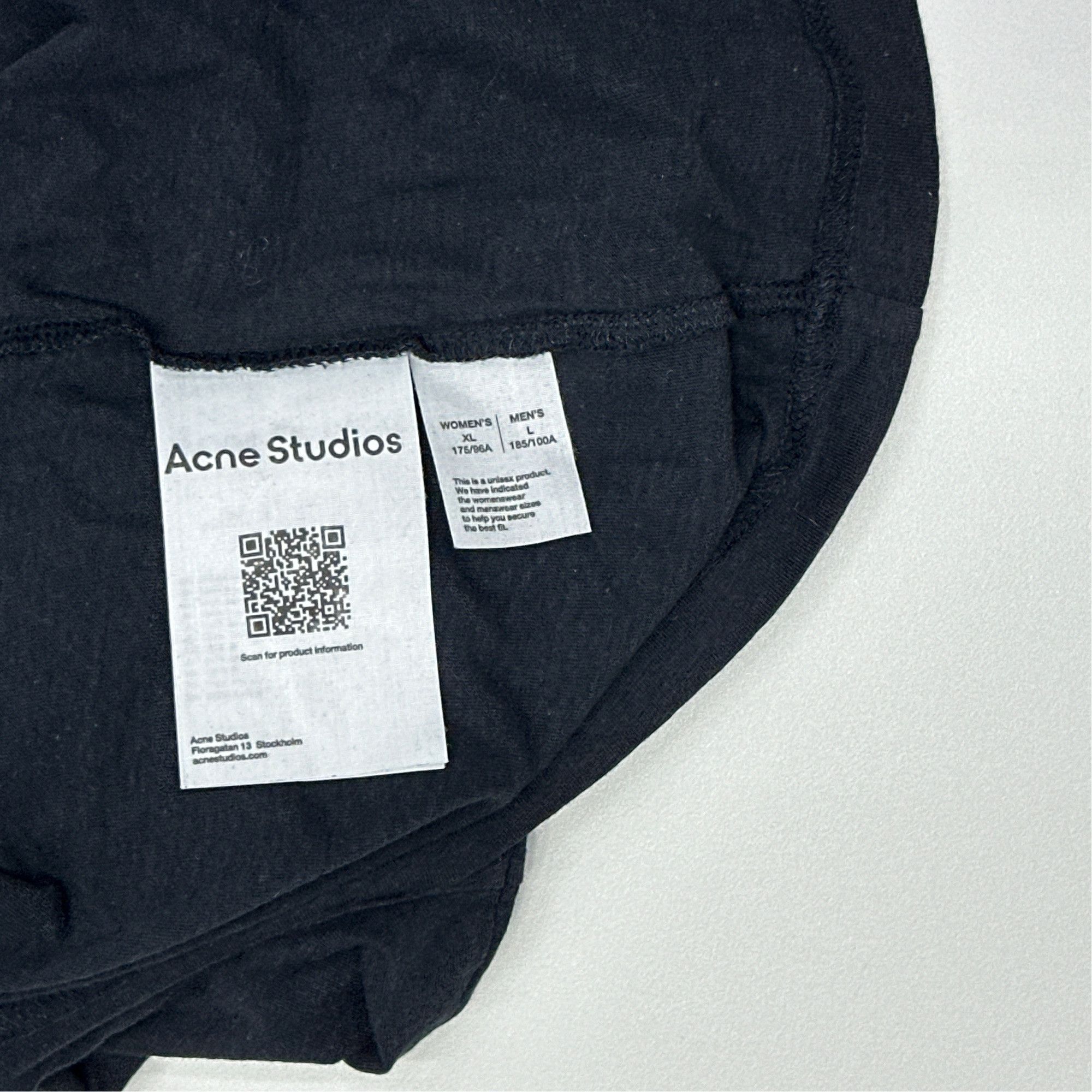 Acne Studios Acne Studios Printed Logo Patch T-Shirt L Size US L / EU 52-54 / 3 - 3 Thumbnail