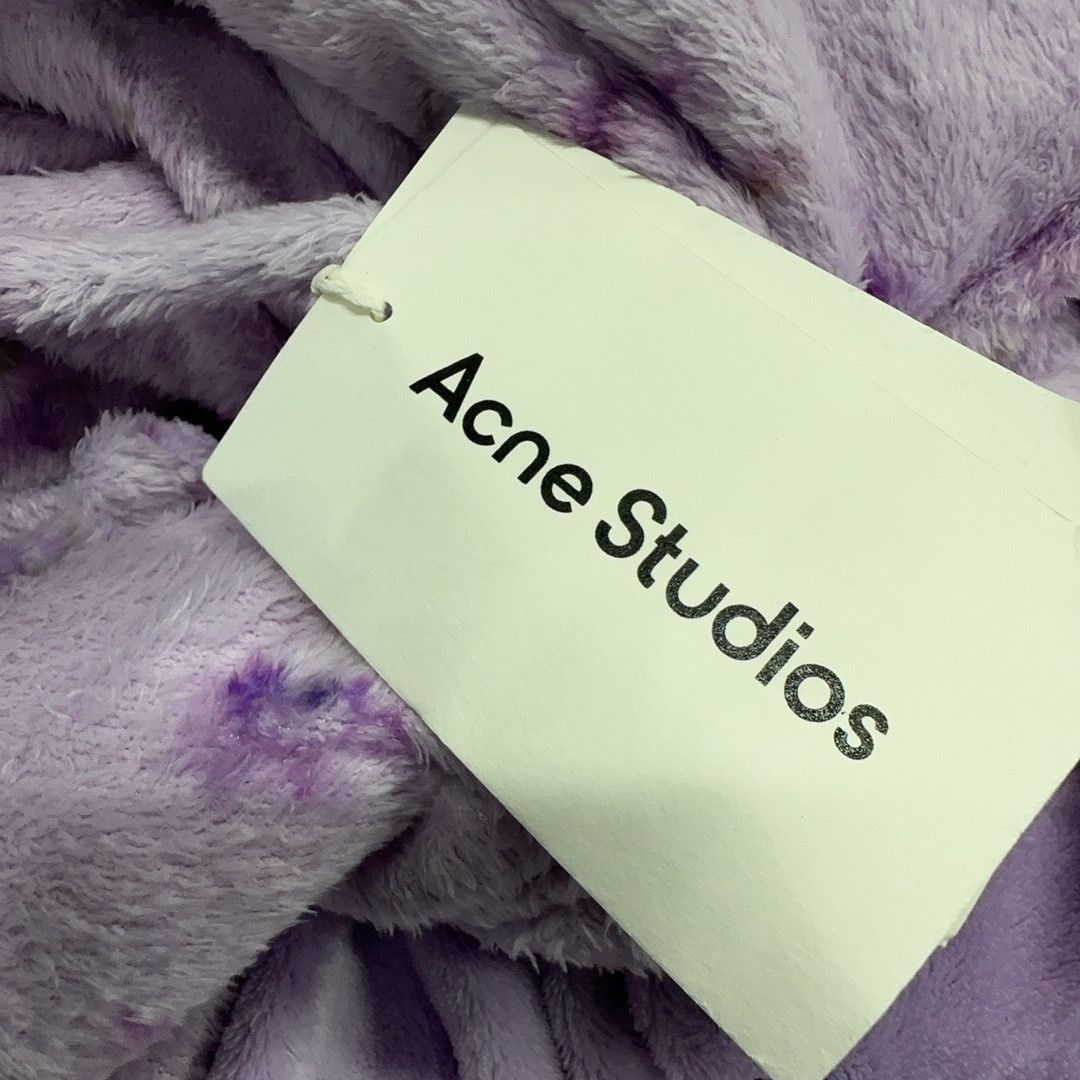 Acne Studios Acne Studios Floral Print Fleece Hoodie Size M Size M / US 6-8 / IT 42-44 - 5 Thumbnail