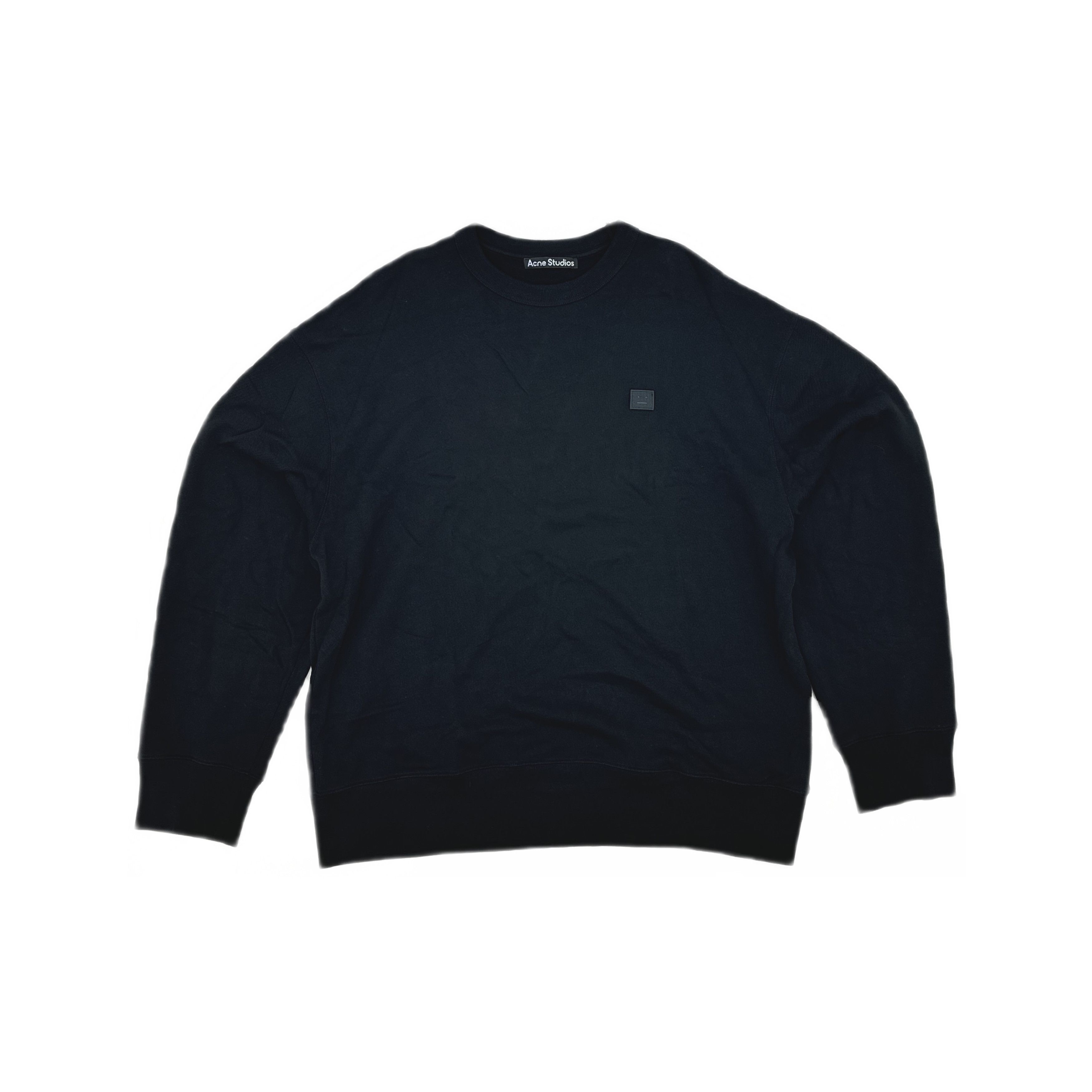 Acne Studios Acne Studios Face Patch Sweatshirt Size M Size US M / EU 48-50 / 2 - 2 Thumbnail