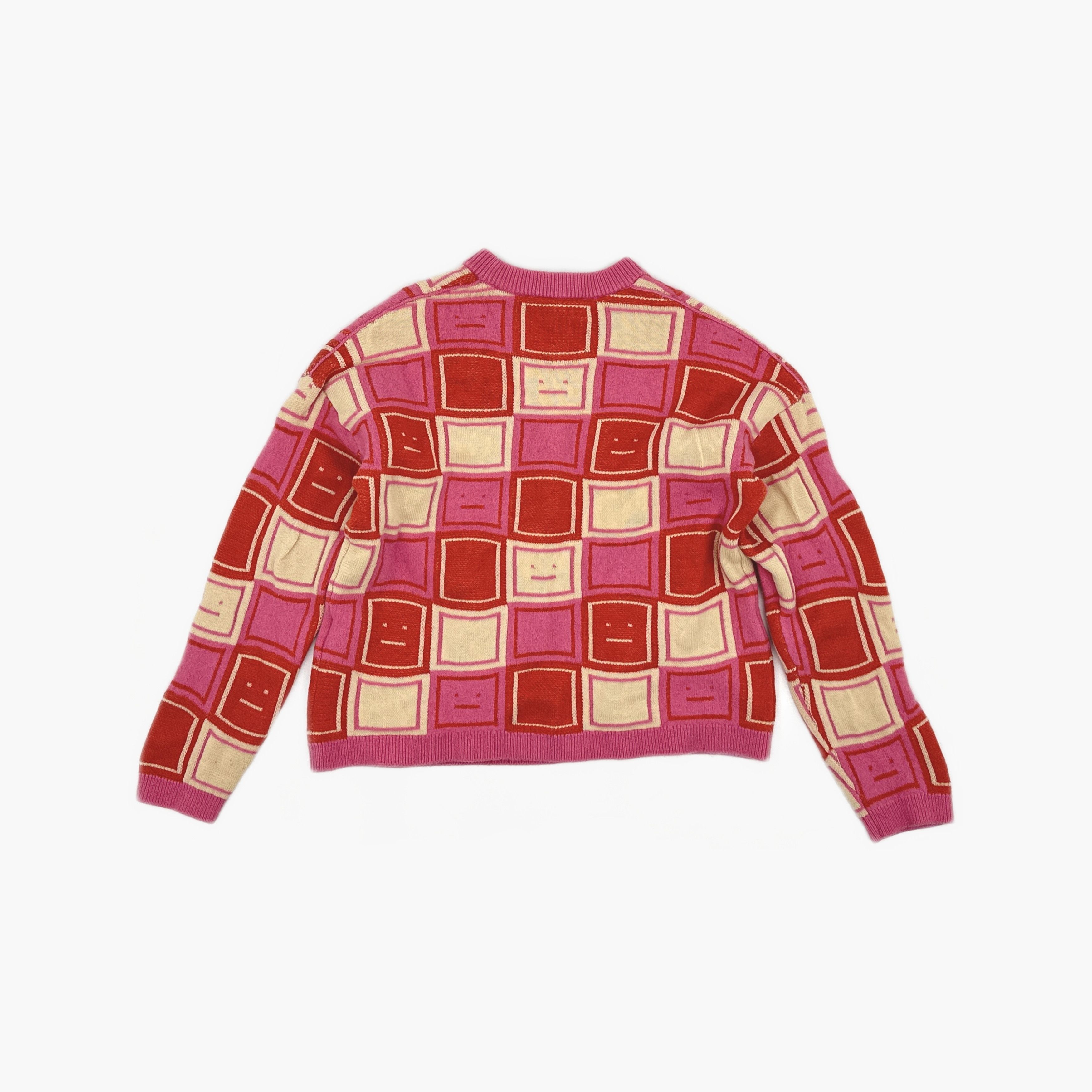 Acne Studios Acne Studios FW24 Face Logo Jacquard Sweater S Size US S / EU 44-46 / 1 - 3 Thumbnail