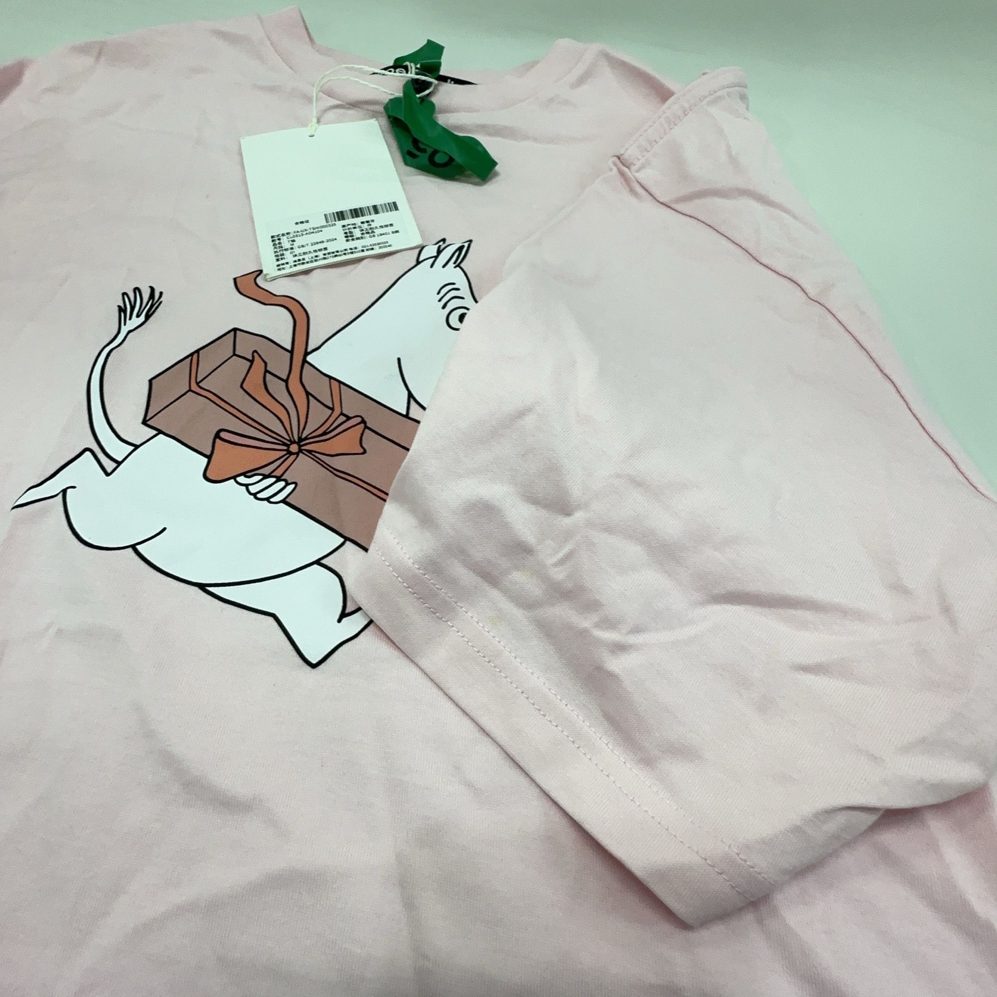 Acne Studios Acne Studios x Moomin Graphic T-Shirt Pink M Size US M / EU 48-50 / 2 - 8 Thumbnail