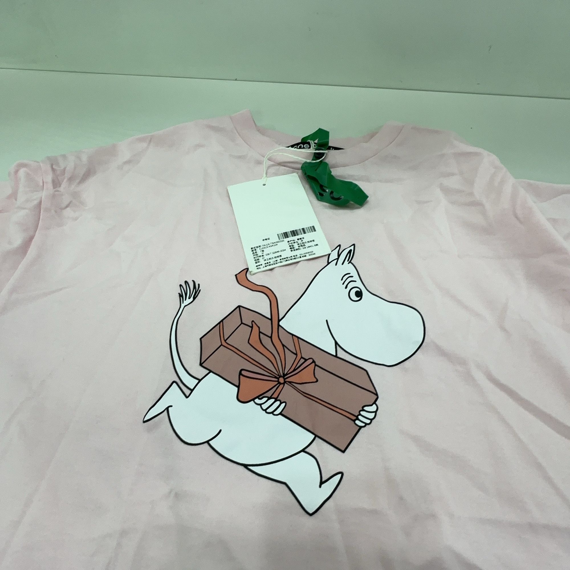 Acne Studios Acne Studios x Moomin Graphic T-Shirt Pink M Size US M / EU 48-50 / 2 - 7 Thumbnail