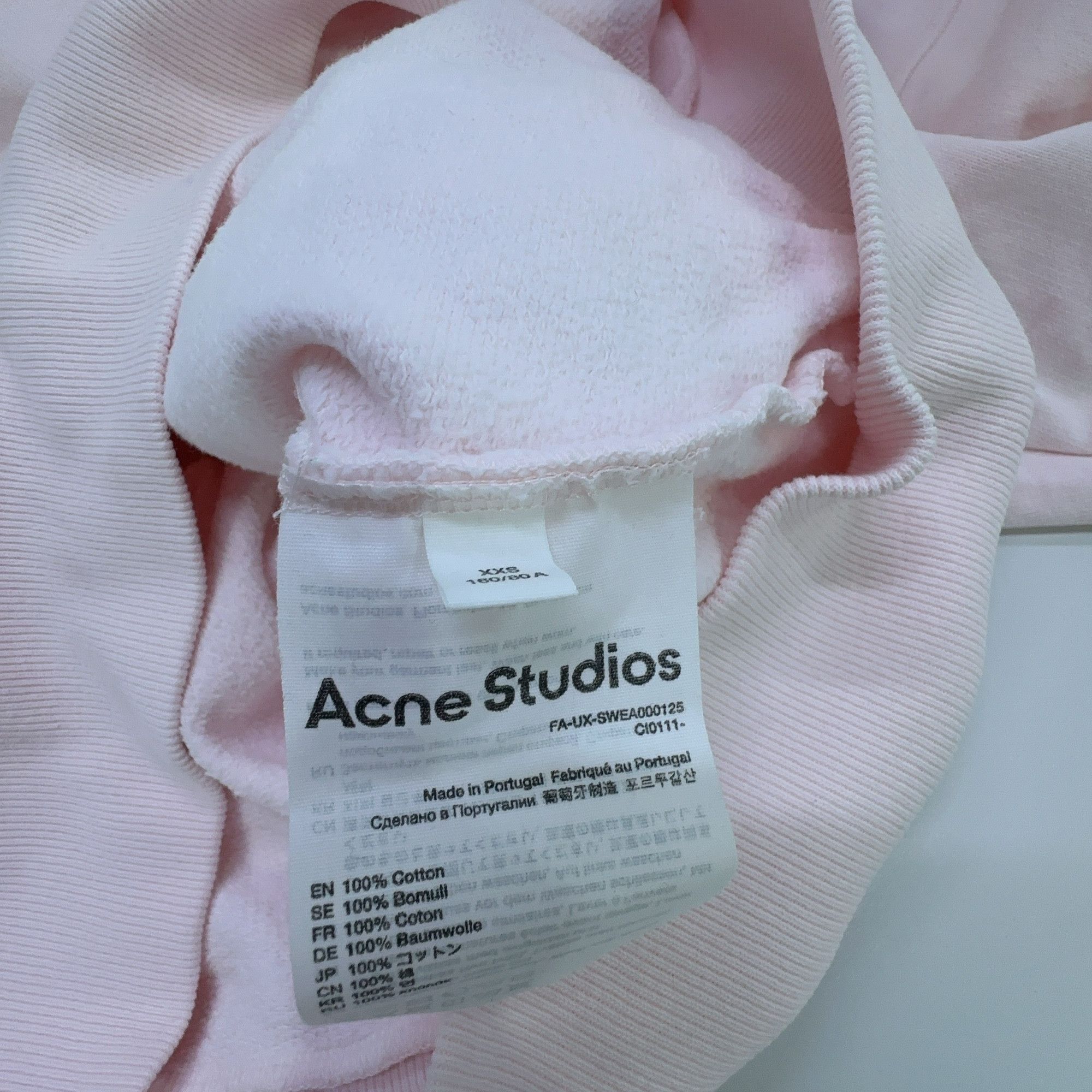 Acne Studios Acne Studios Face Patch Zip Hoodie XXS Size US XXS / EU 40 - 4 Thumbnail