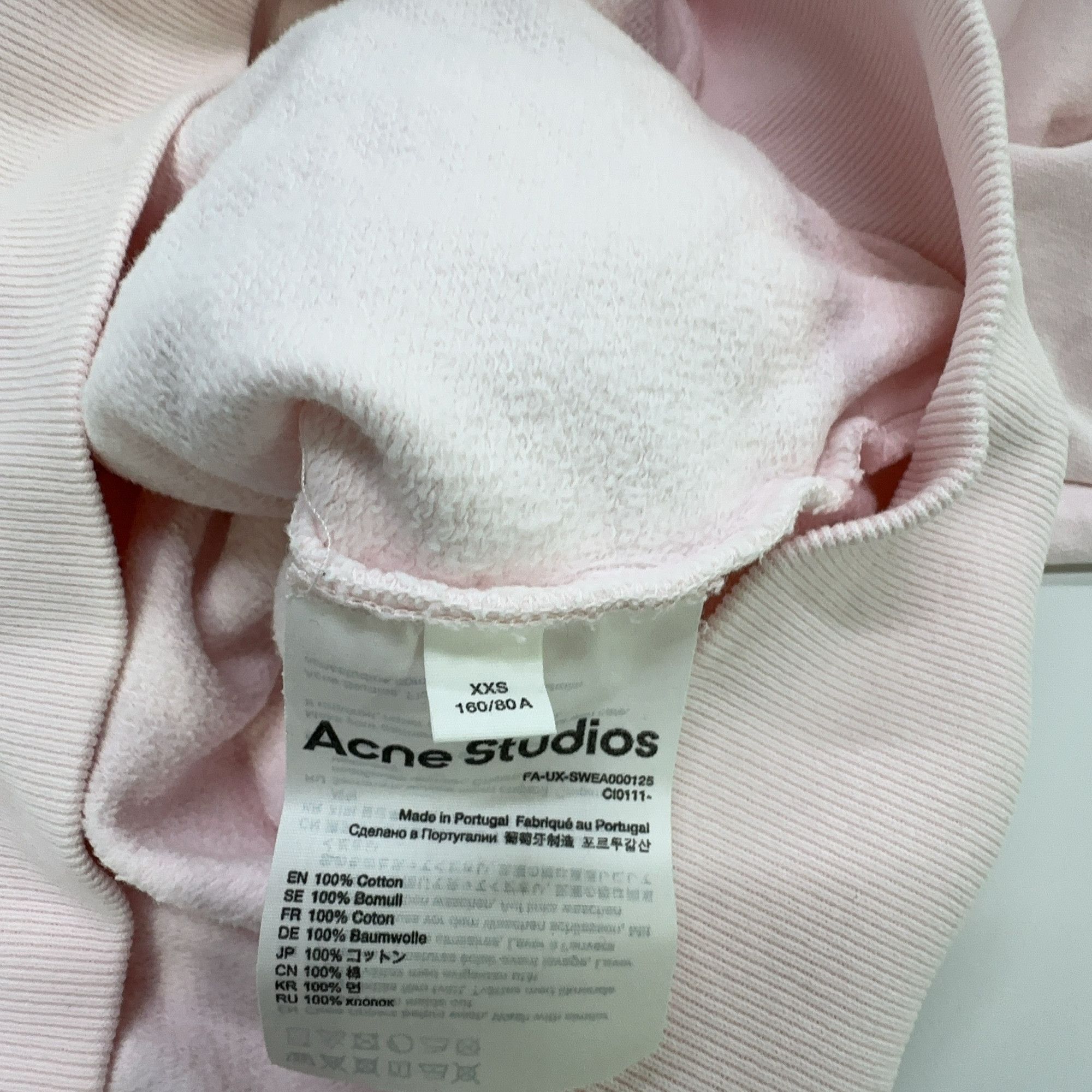 Acne Studios Acne Studios Face Patch Zip Hoodie XXS Size US XXS / EU 40 - 5 Thumbnail