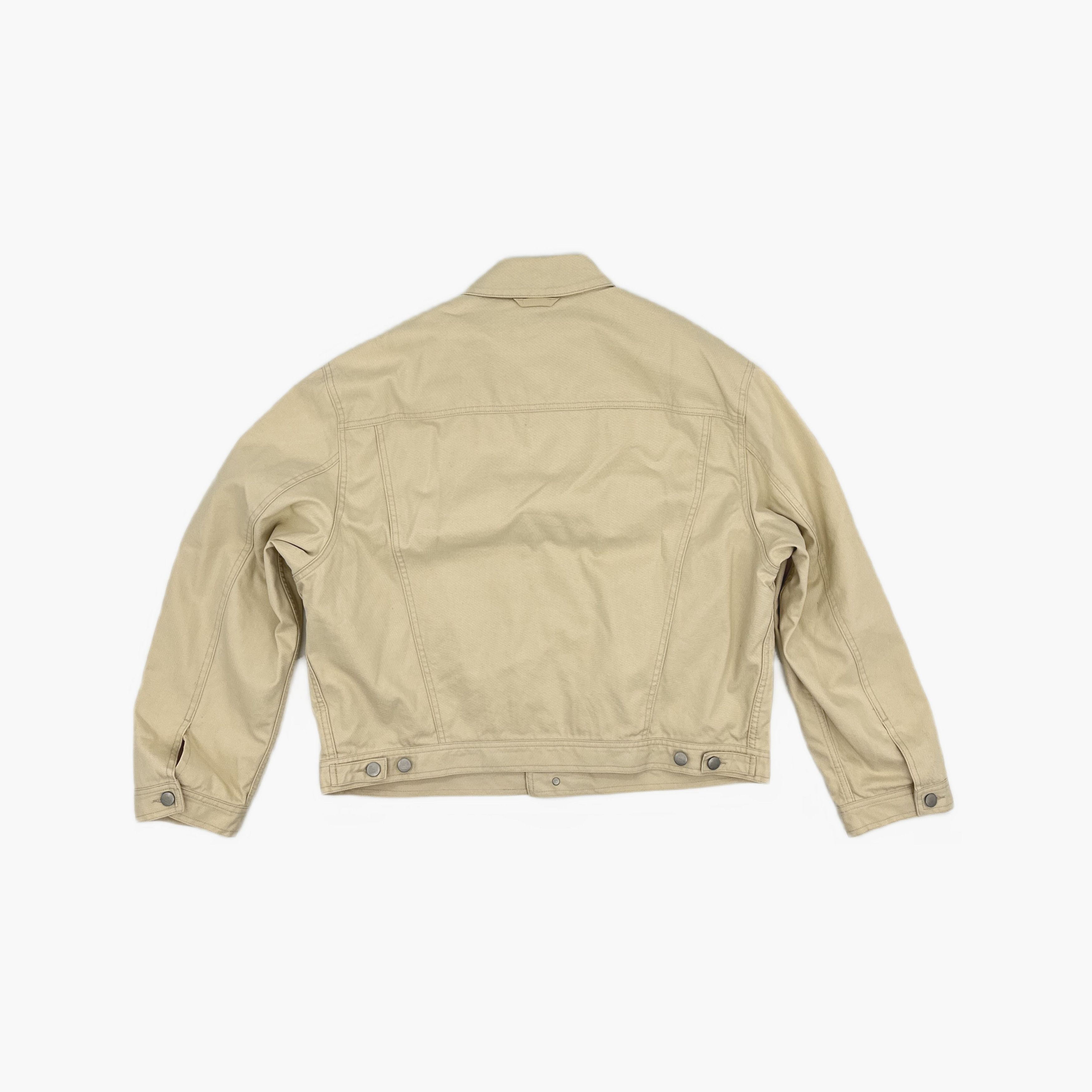 Acne Studios Acne Studios Logo Patch Canvas Barn Jacket Size L Size US L / EU 52-54 / 3 - 3 Thumbnail