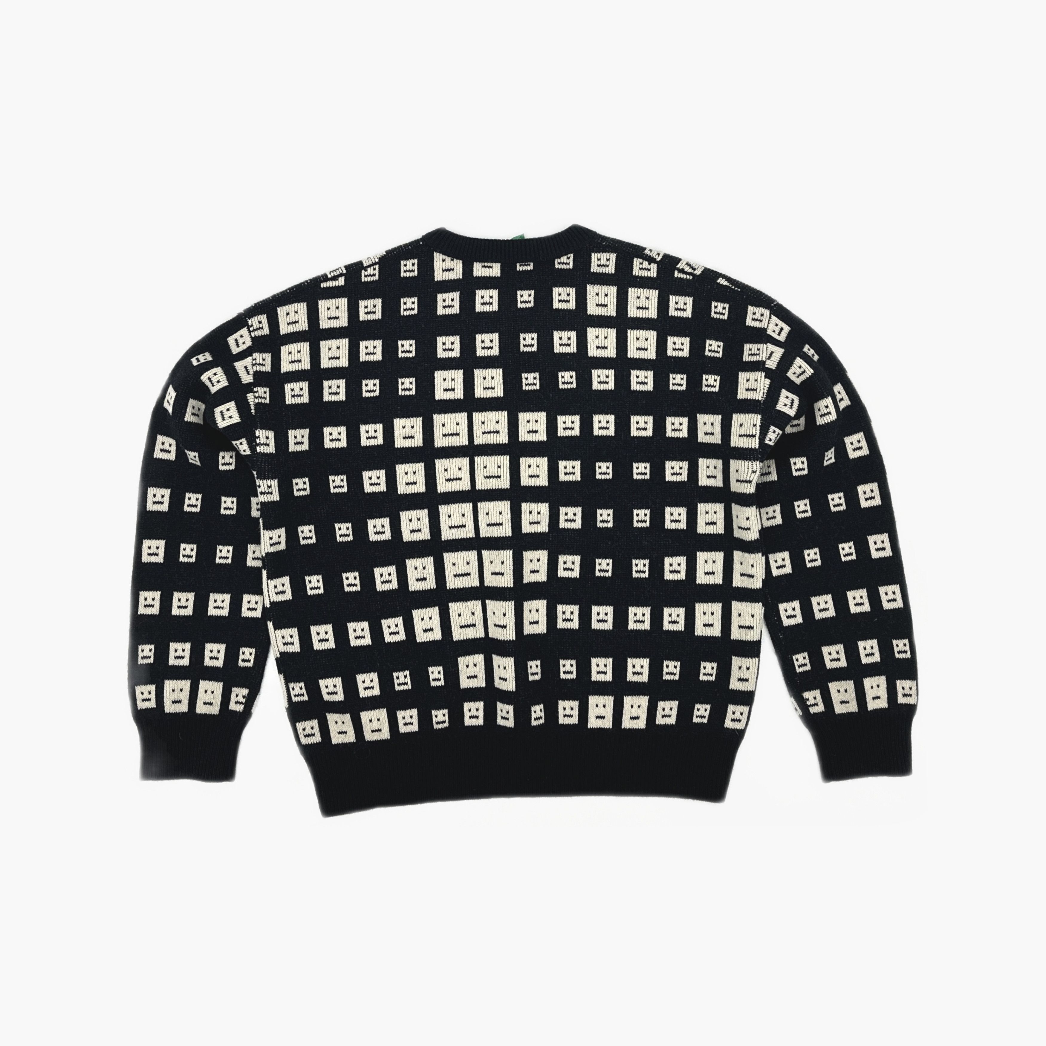 Acne Studios Acne Studios Face Checkered Knit Sweater M Size US M / EU 48-50 / 2 - 3 Thumbnail