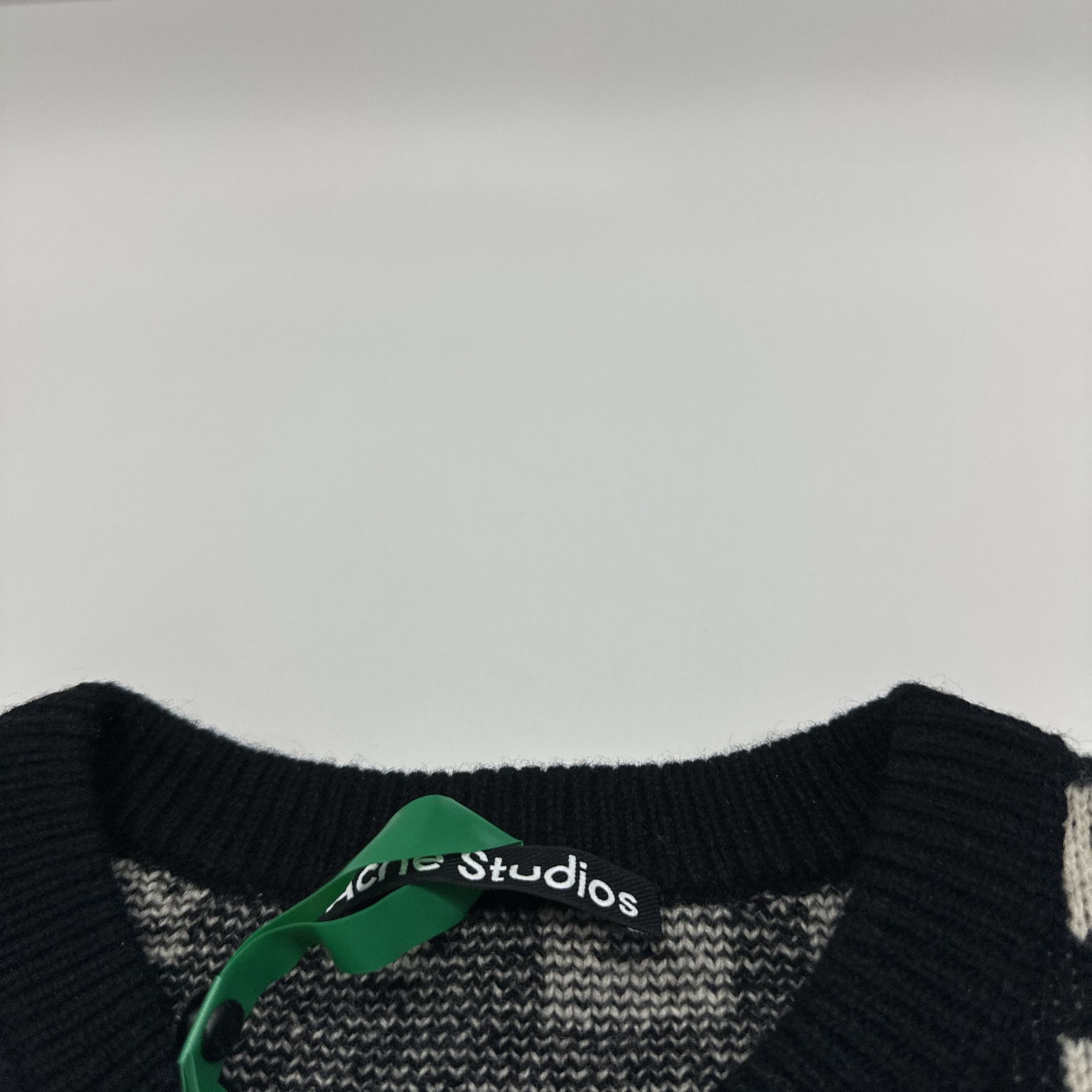 Acne Studios Acne Studios Face Checkered Knit Sweater M Size US M / EU 48-50 / 2 - 4 Thumbnail
