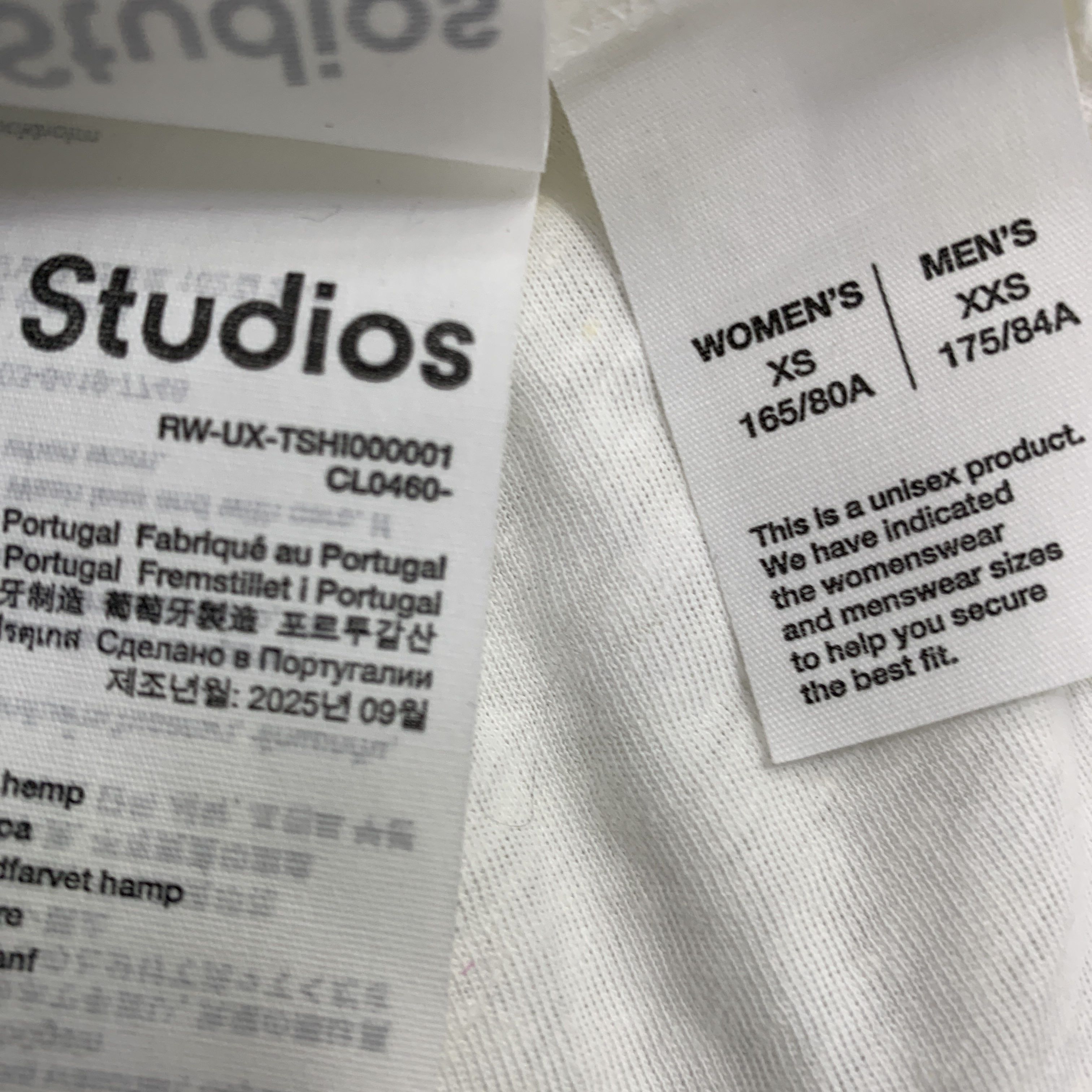 Acne Studios Acne Studios 1996 Logo Embroidered Long Sleeve Tee XXS Size US XXS / EU 40 - 5 Thumbnail