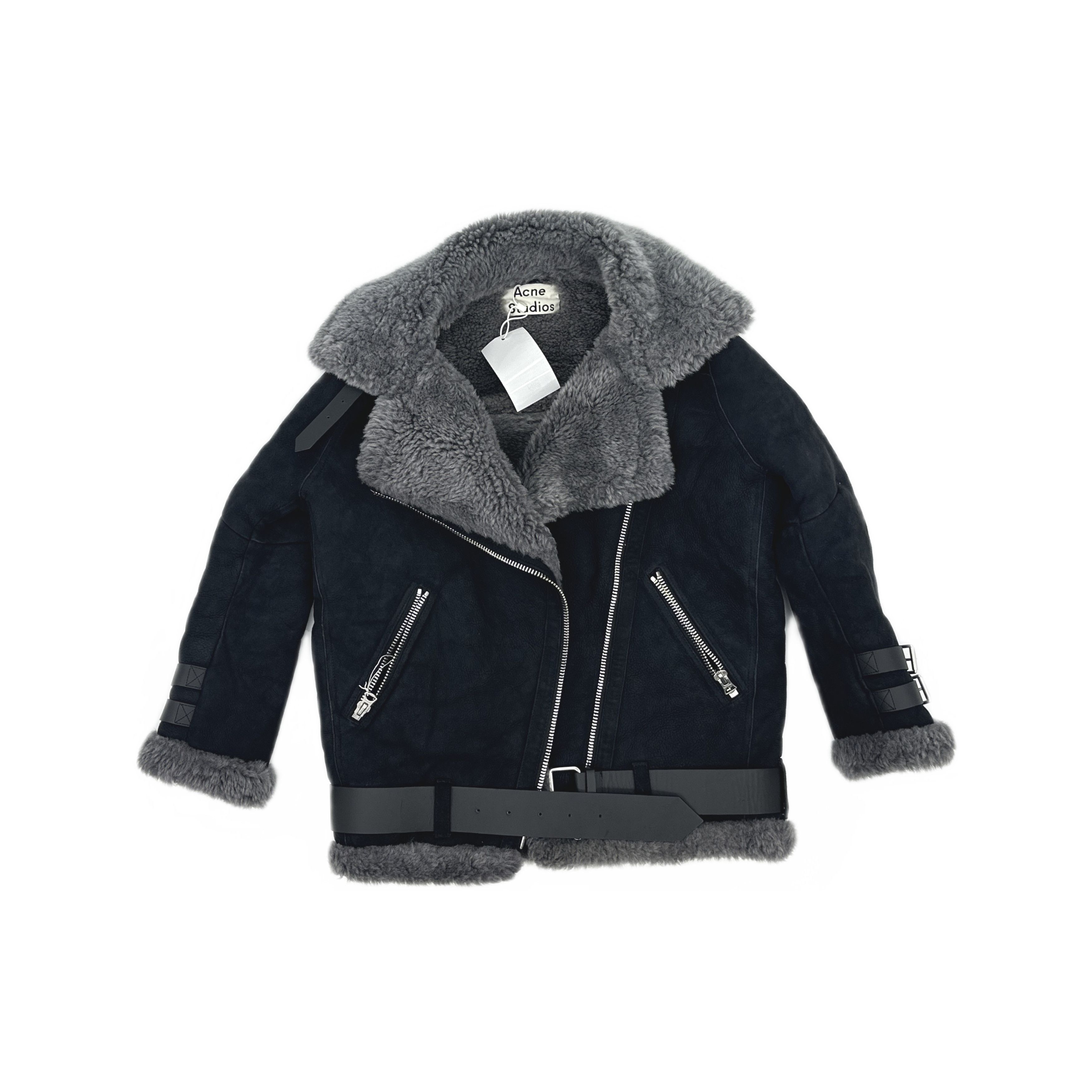 Acne Studios Acne Studios Shearling Suede Jacket 32 Size XXS / US 00 / IT 34 - 2 Thumbnail