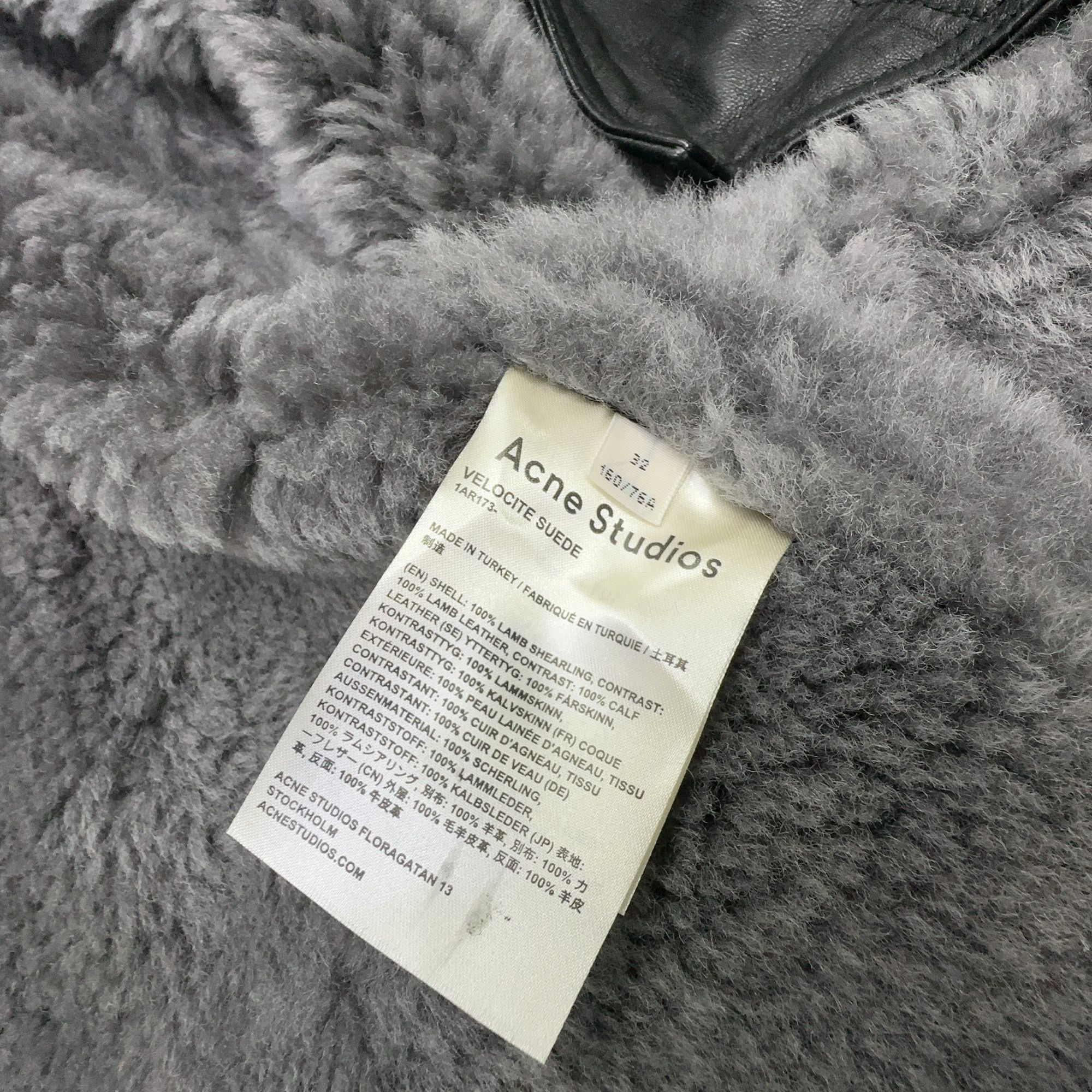 Acne Studios Acne Studios Shearling Suede Jacket 32 Size XXS / US 00 / IT 34 - 4 Thumbnail
