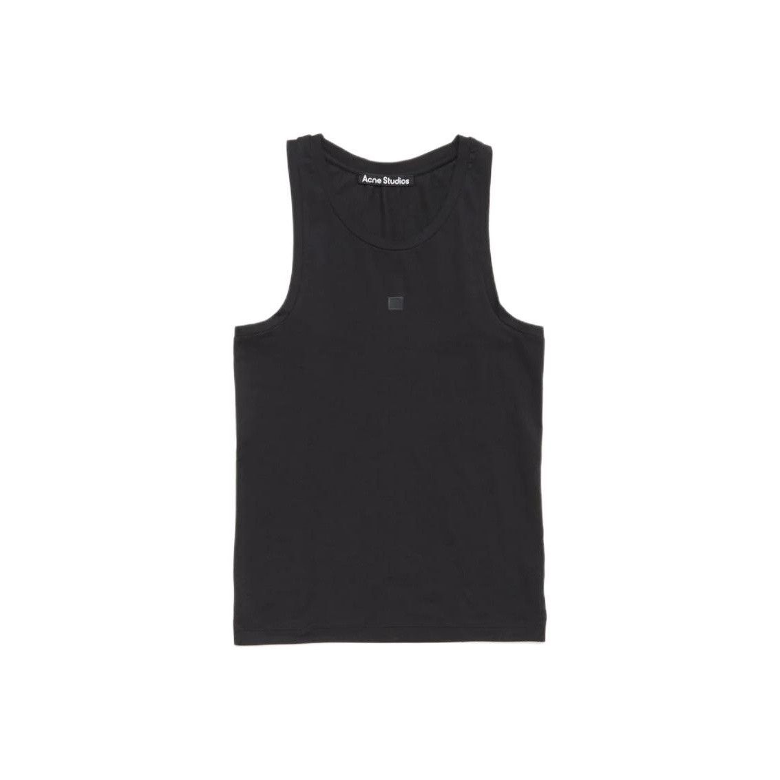 Acne Studios Acne Studios Face Patch Jersey Tank Top Size M Size US M / EU 48-50 / 2 - 2 Thumbnail