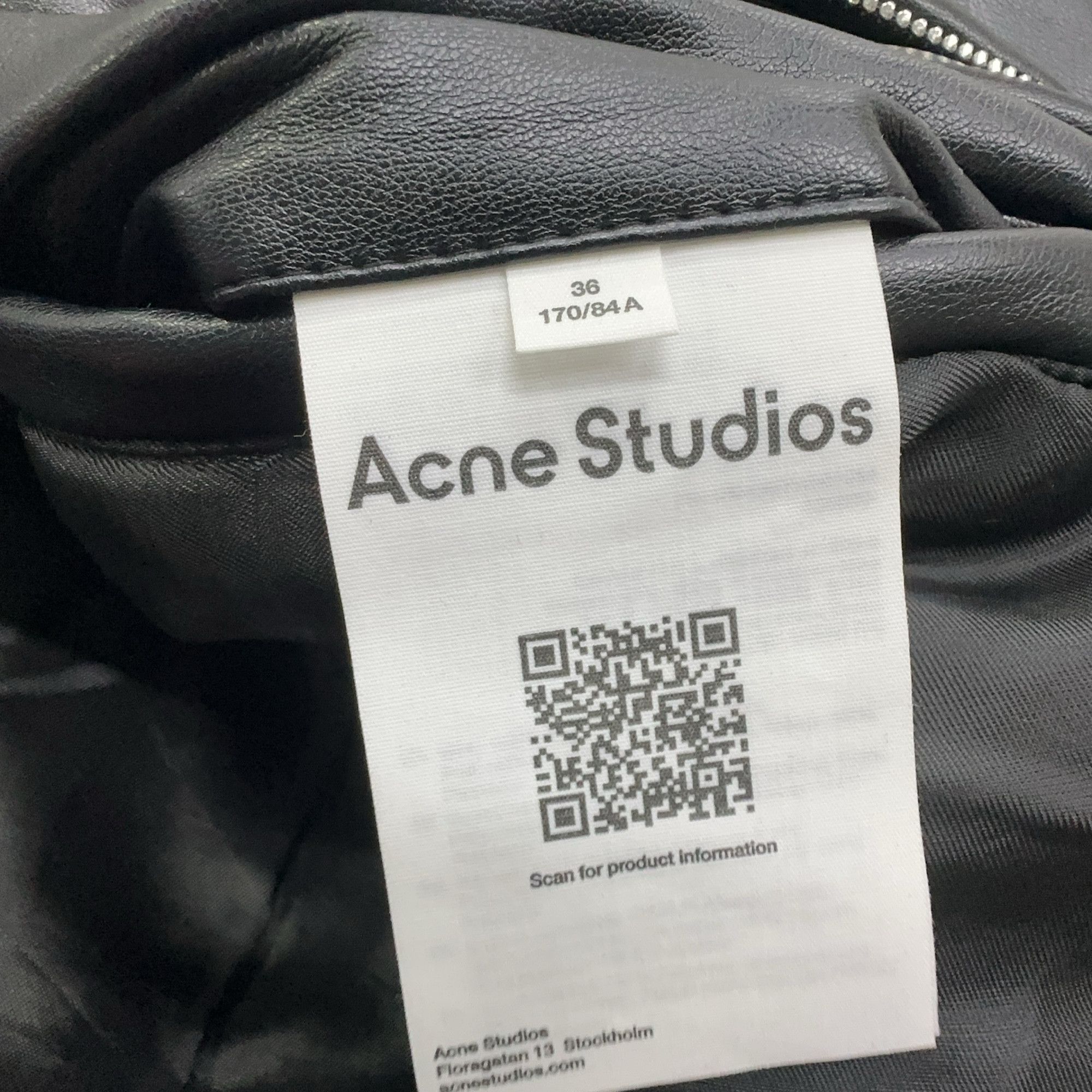 Acne Studios Acne Studios Faux Leather Padded Bomber Jacket 36 Size XS / US 0-2 / IT 36-38 - 5 Thumbnail