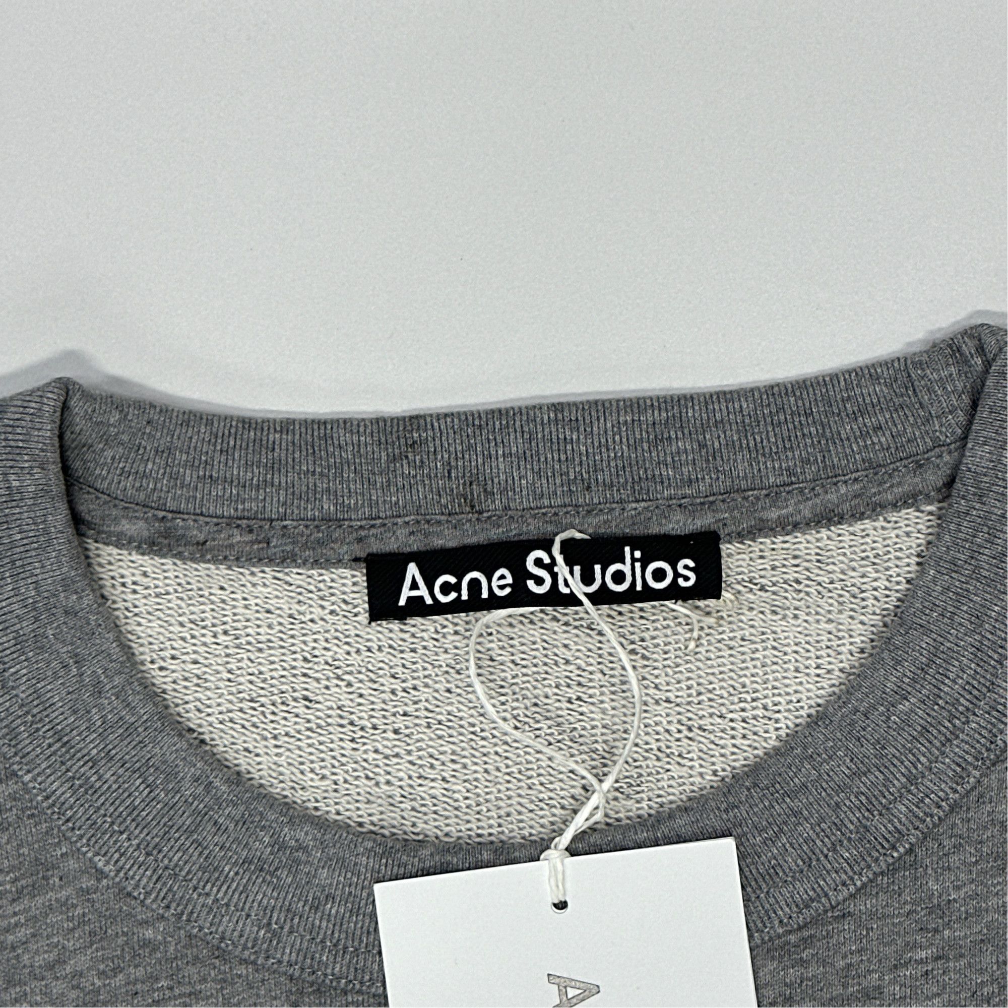 Acne Studios Acne Studios Face Patch Crewneck Sweatshirt S Size S / US 4 / IT 40 - 4 Thumbnail