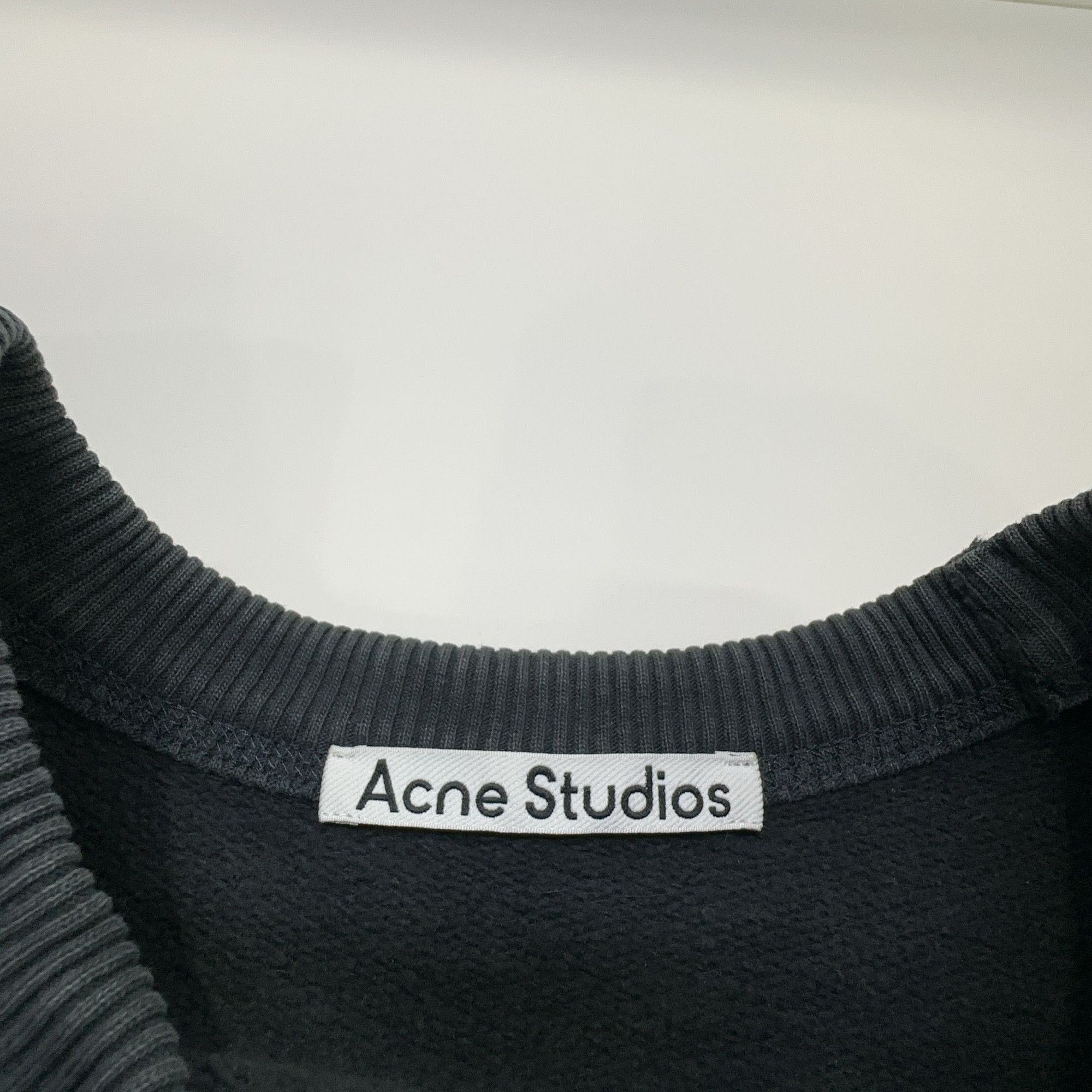Acne Studios Acne Studios Logo Crewneck Sweatshirt Size M Size US M / EU 48-50 / 2 - 4 Thumbnail