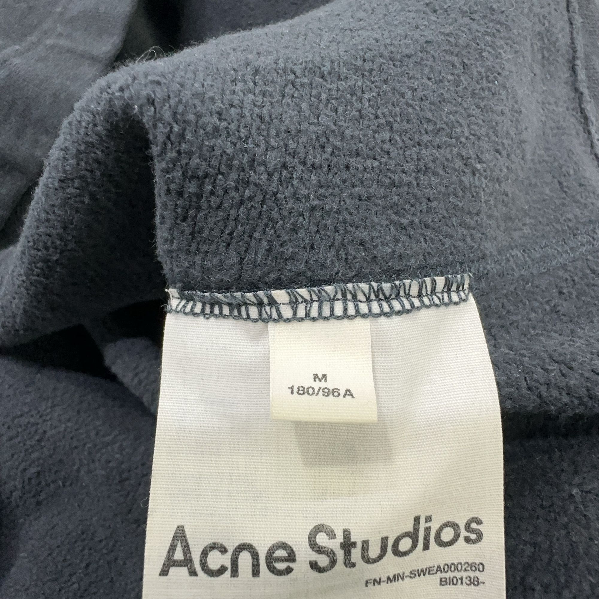 Acne Studios Acne Studios Logo Crewneck Sweatshirt Size M Size US M / EU 48-50 / 2 - 5 Thumbnail
