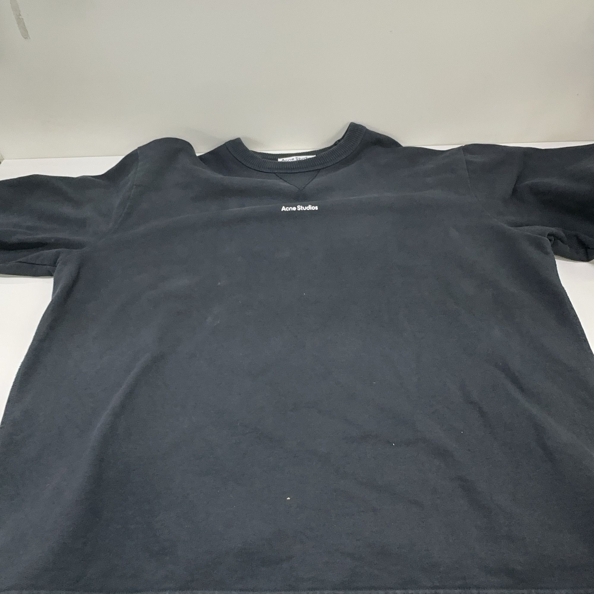 Acne Studios Acne Studios Logo Crewneck Sweatshirt Size M Size US M / EU 48-50 / 2 - 8 Thumbnail