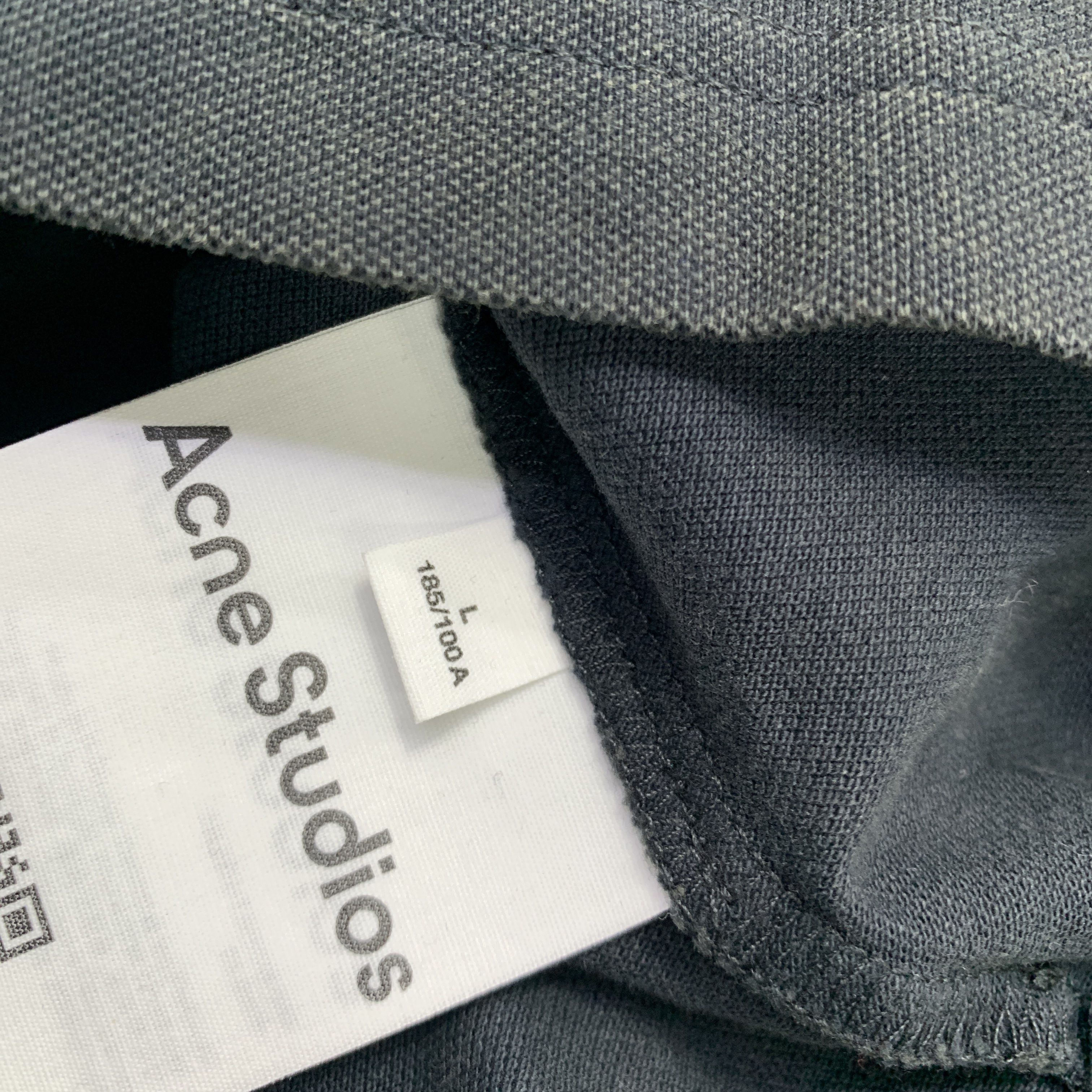 Acne Studios Acne Studios Washed Embroidered Logo Polo Shirt L Size US L / EU 52-54 / 3 - 4 Thumbnail
