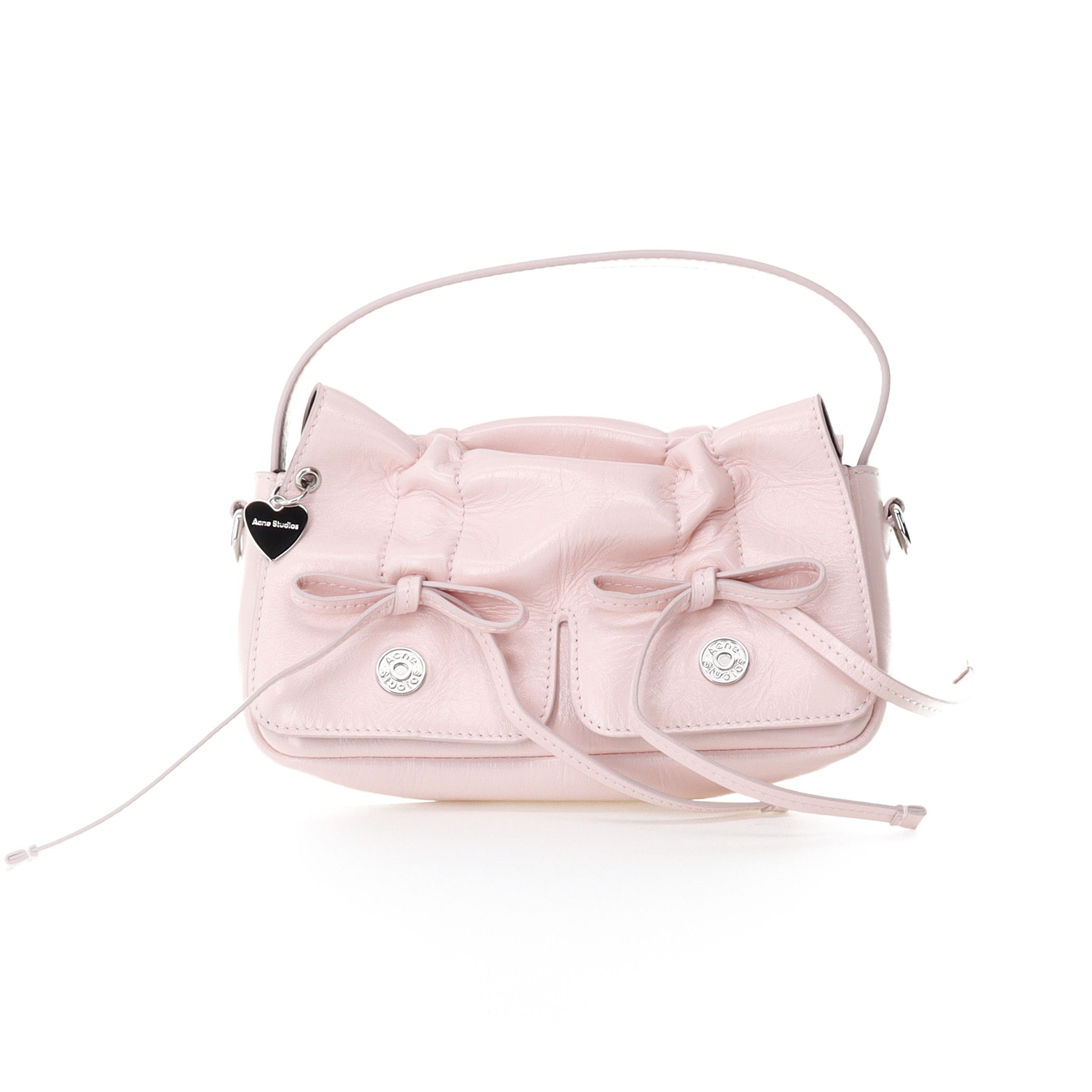 Acne Studios Acne Studios Bow Detail Mini Shoulder Bag ONE SIZE Size ONE SIZE - 2 Thumbnail