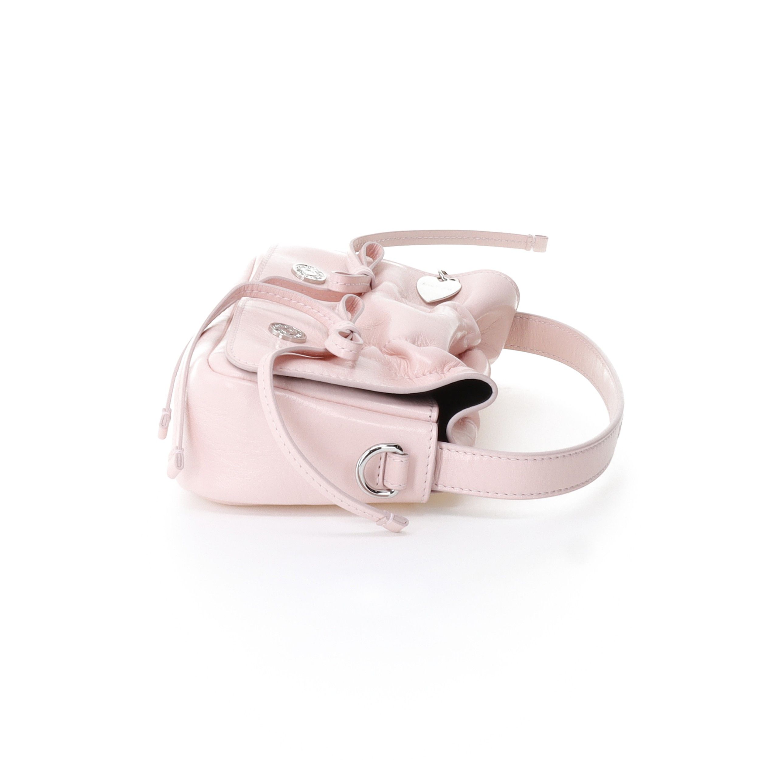 Acne Studios Acne Studios Bow Detail Mini Shoulder Bag ONE SIZE Size ONE SIZE - 4 Thumbnail