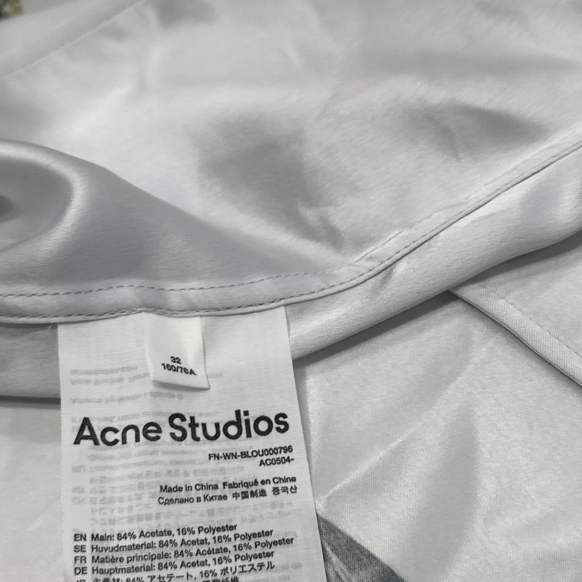 Acne Studios Acne Studios Martin Laborde Horse Print Blouse FR 32 Size XXS / US 00 / IT 34 - 5 Thumbnail