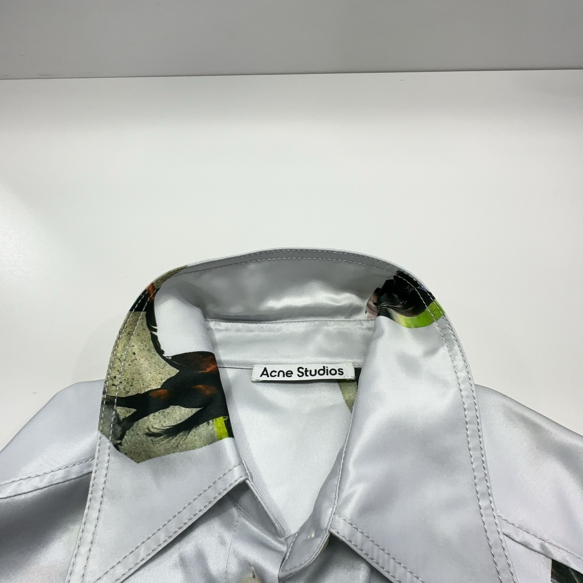 Acne Studios Acne Studios Martin Laborde Horse Print Blouse FR 32 Size XXS / US 00 / IT 34 - 6 Thumbnail