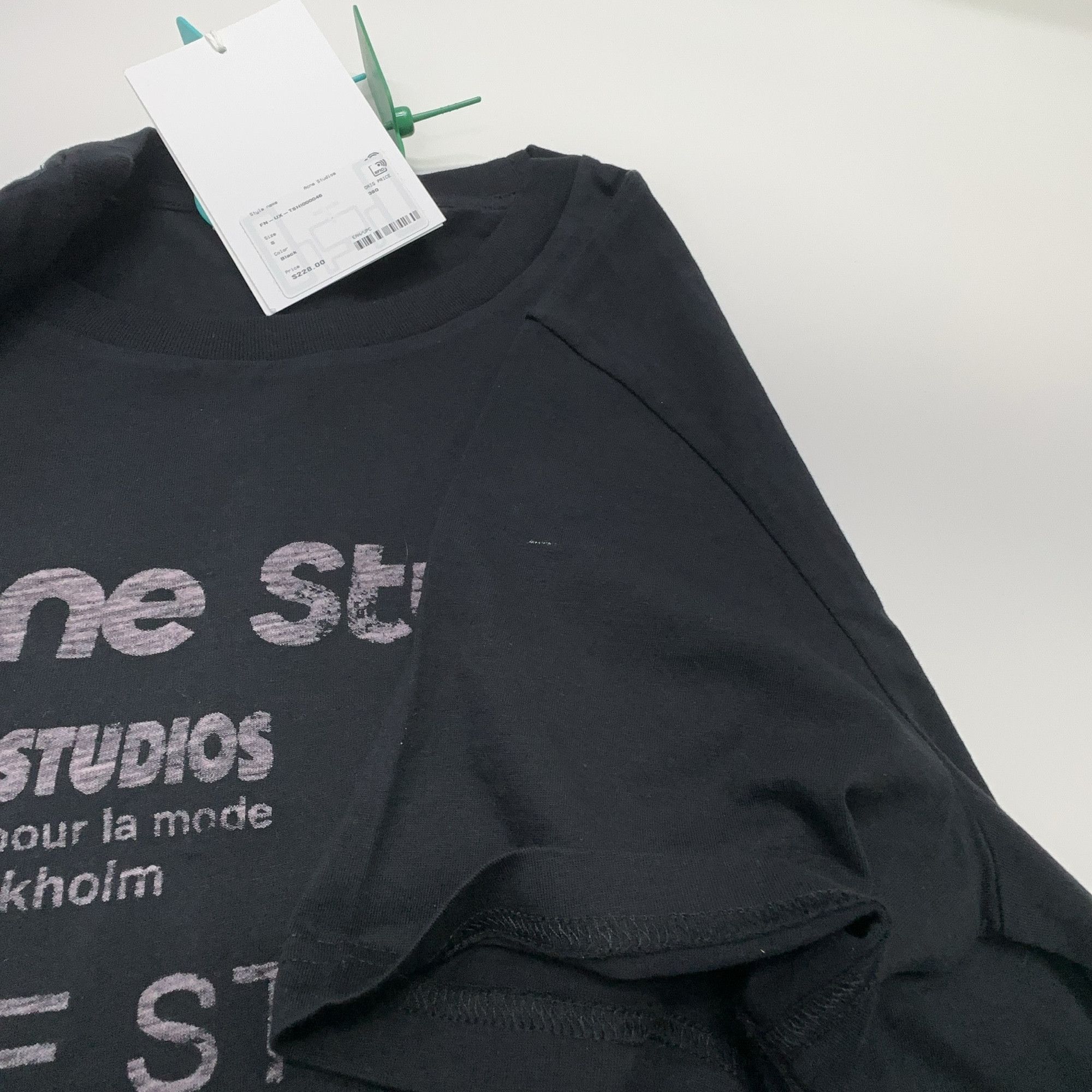 Acne Studios Acne Studios SS24 Vintage Logo T-Shirt S Size US S / EU 44-46 / 1 - 6 Thumbnail
