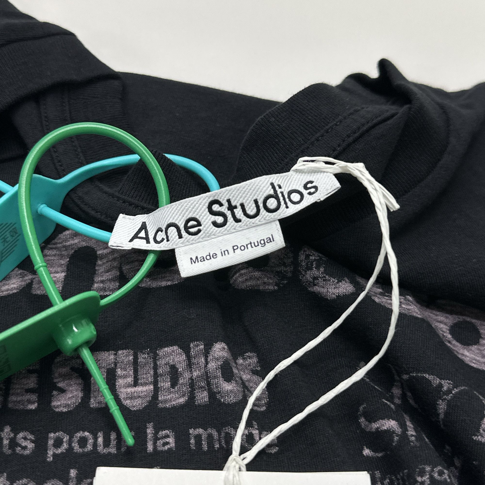 Acne Studios Acne Studios SS24 Vintage Logo T-Shirt S Size US S / EU 44-46 / 1 - 5 Thumbnail