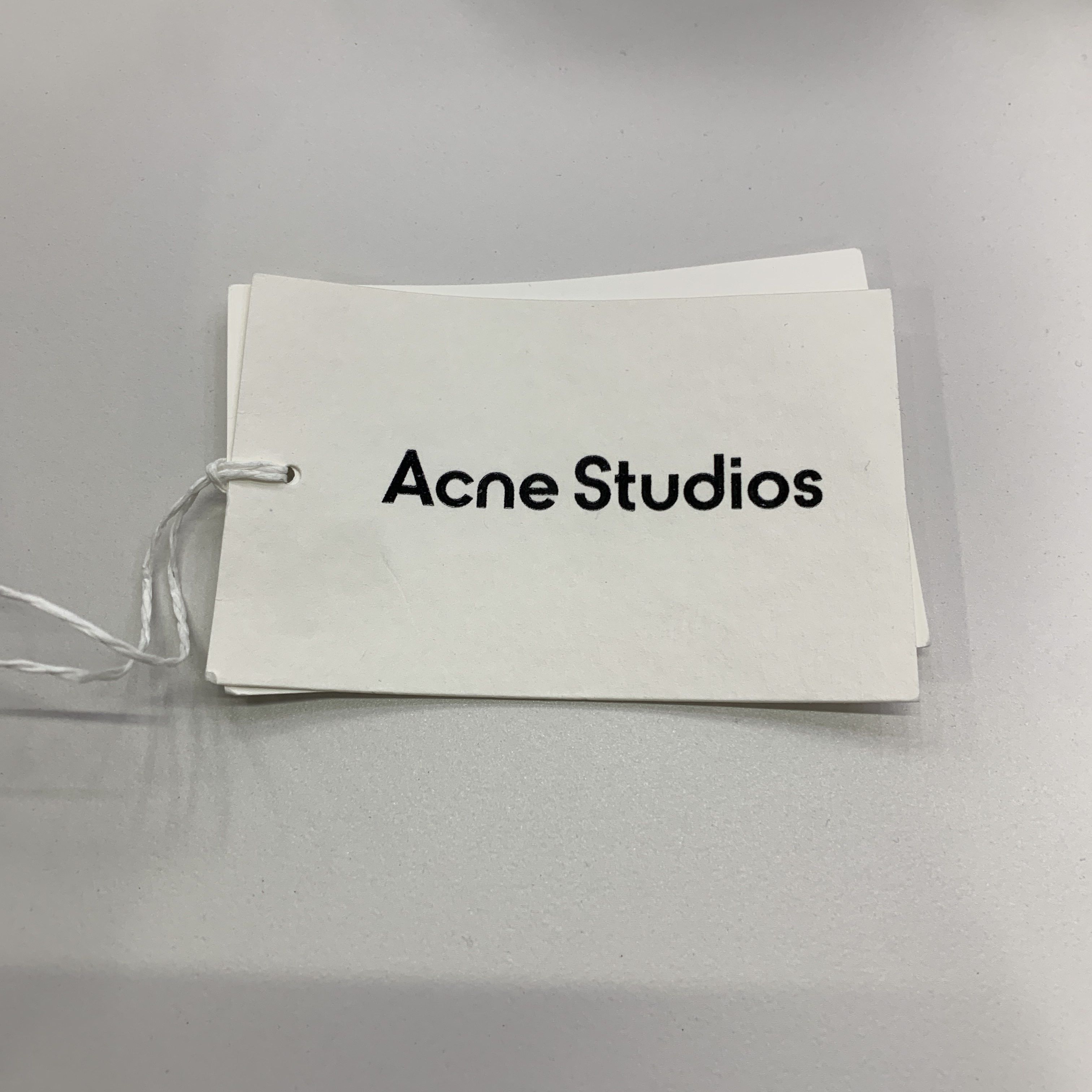 Acne Studios Acne Studios Stockholm 1996 Logo Long Sleeve XXS Size US XXS / EU 40 - 5 Thumbnail
