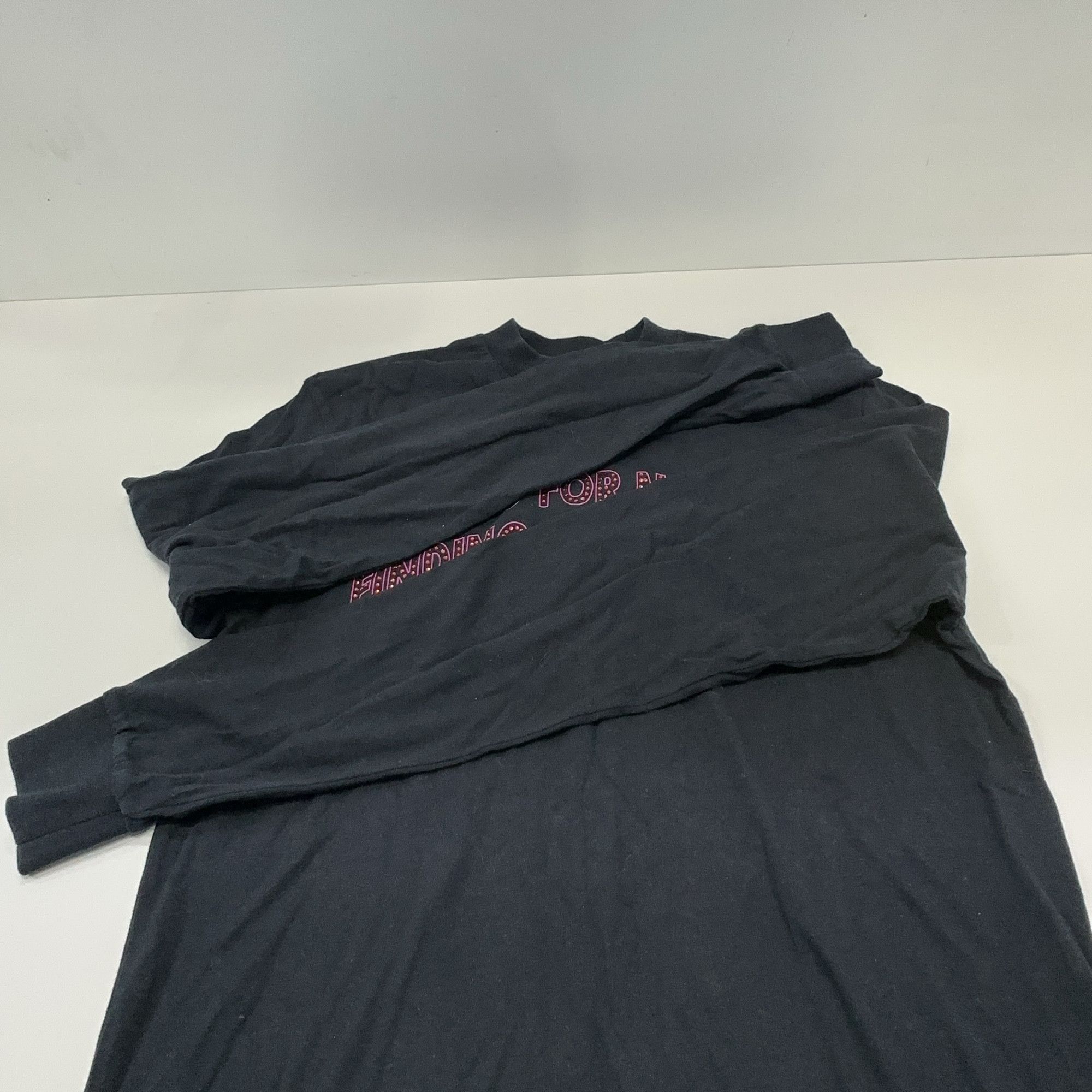 Acne Studios Acne Studios Slogan Face Long Sleeve T-Shirt XXS Size US XXS / EU 40 - 10 Thumbnail