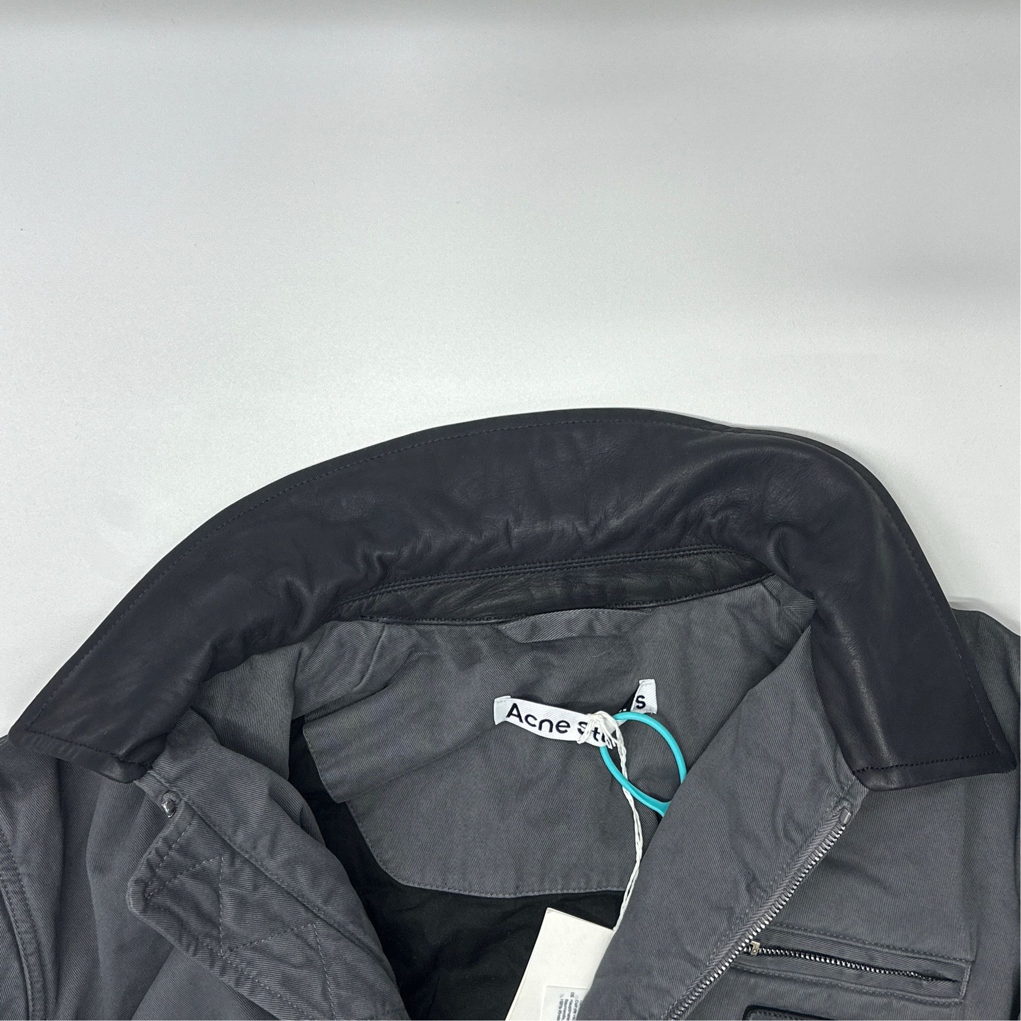 Acne Studios Acne Studios Leather Collar Bomber Jacket 34 Size XS / US 0-2 / IT 36-38 - 5 Thumbnail