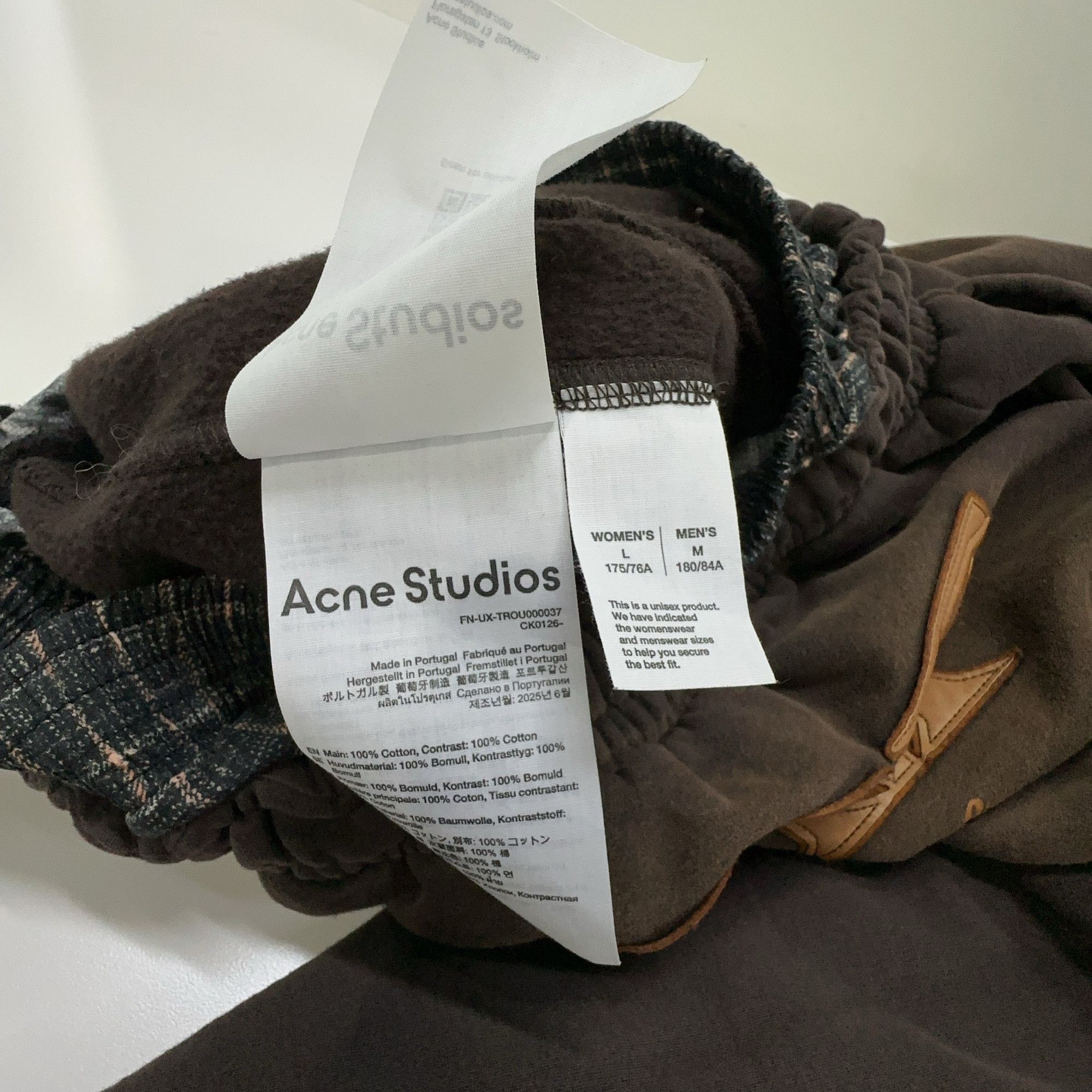 Acne Studios Acne Studios Layered Logo Sweatpants M Size US 32 / EU 48 - 4 Thumbnail