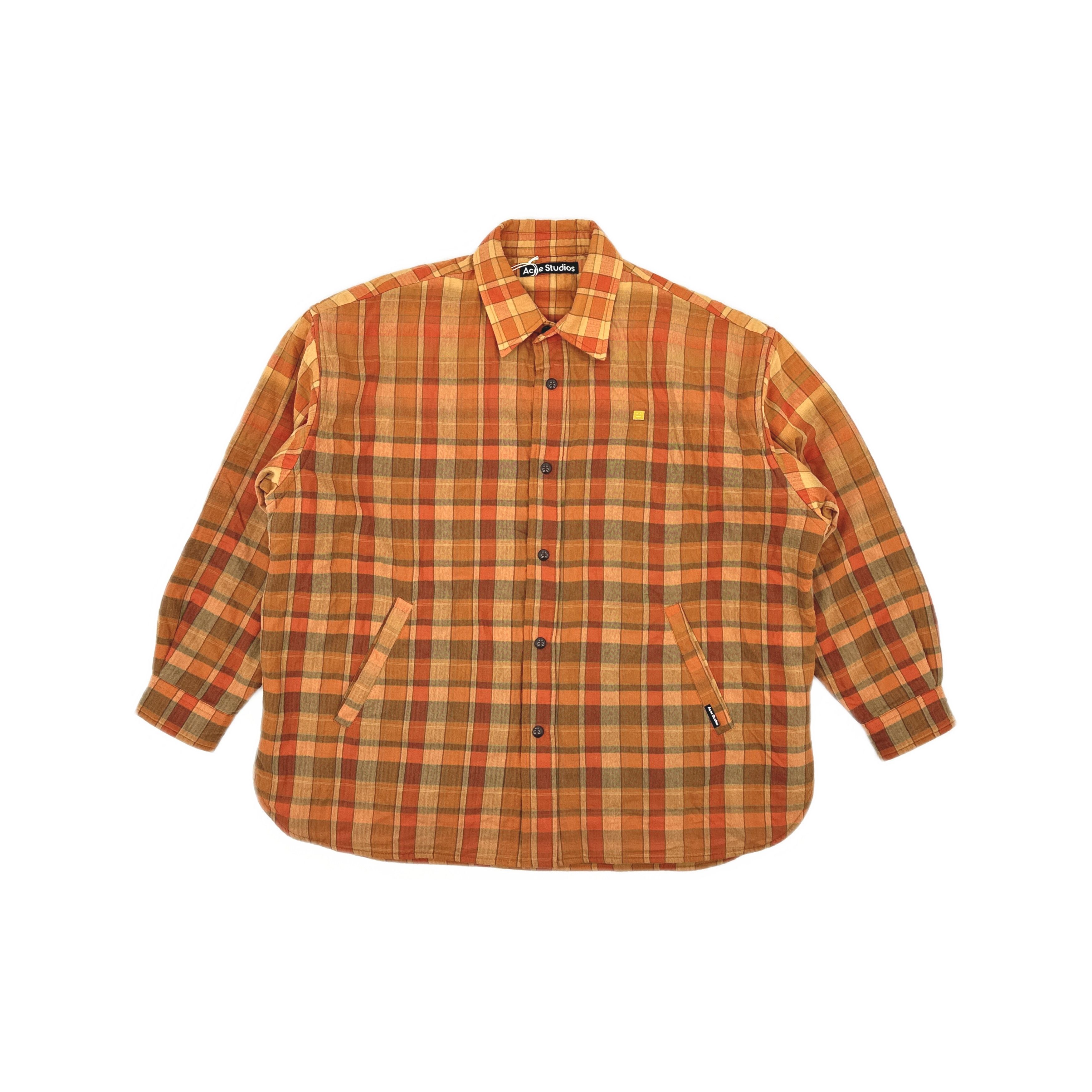 Acne Studios Acne Studios Plaid Padded Overshirt Size M Size US M / EU 48-50 / 2 - 2 Thumbnail